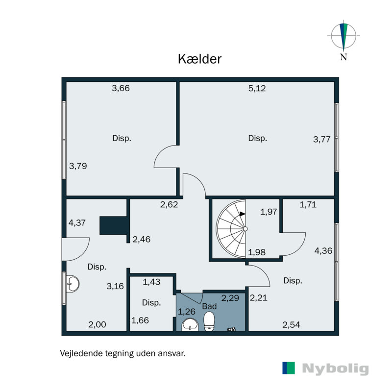Plantegninger billede af Kastanielunden 48, 6705 Esbjerg Ø