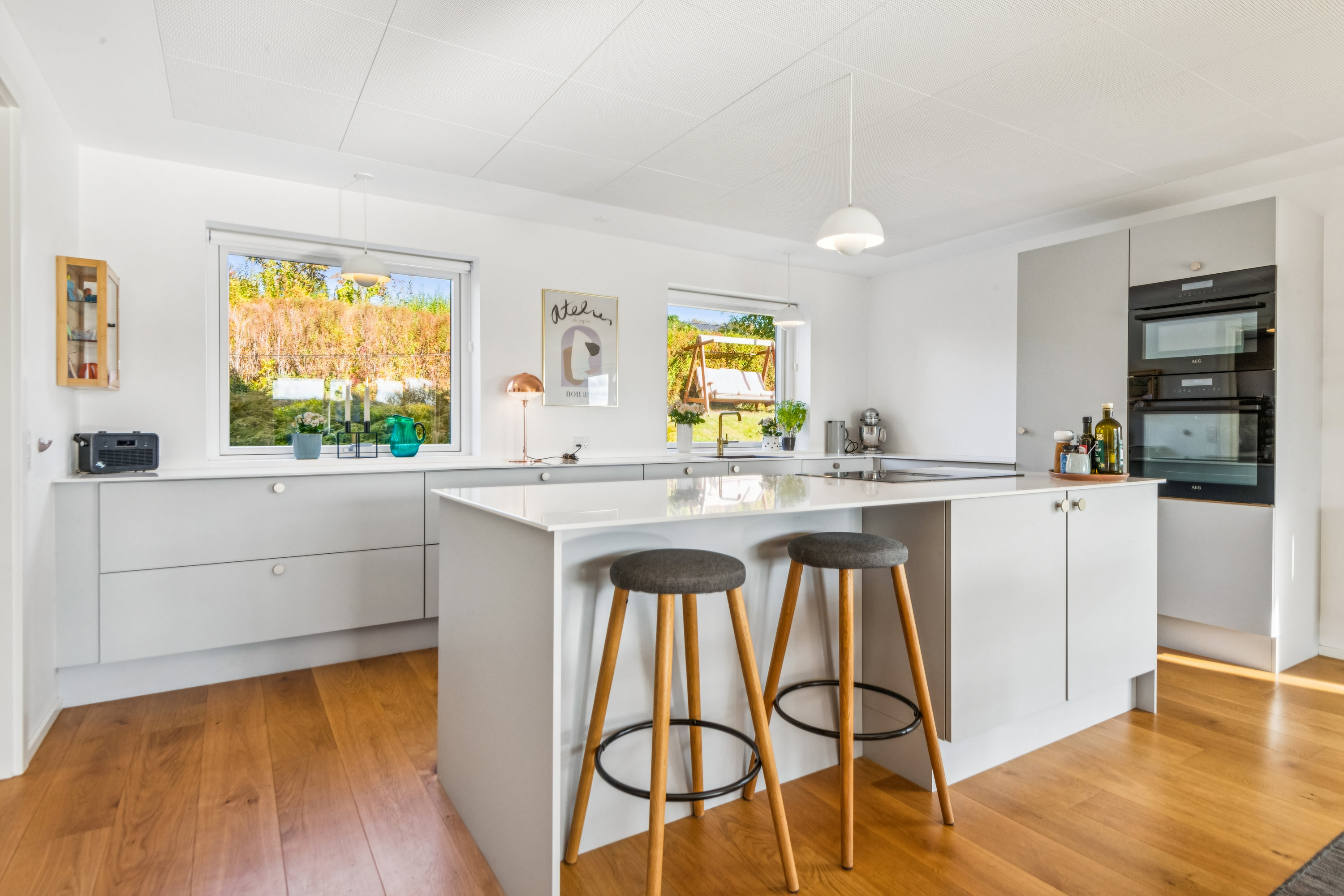 Fremhævet køkken billede i fuldskærmstilstand. Billede af Poseidonvej 81, Gug, 9210 Aalborg SØ