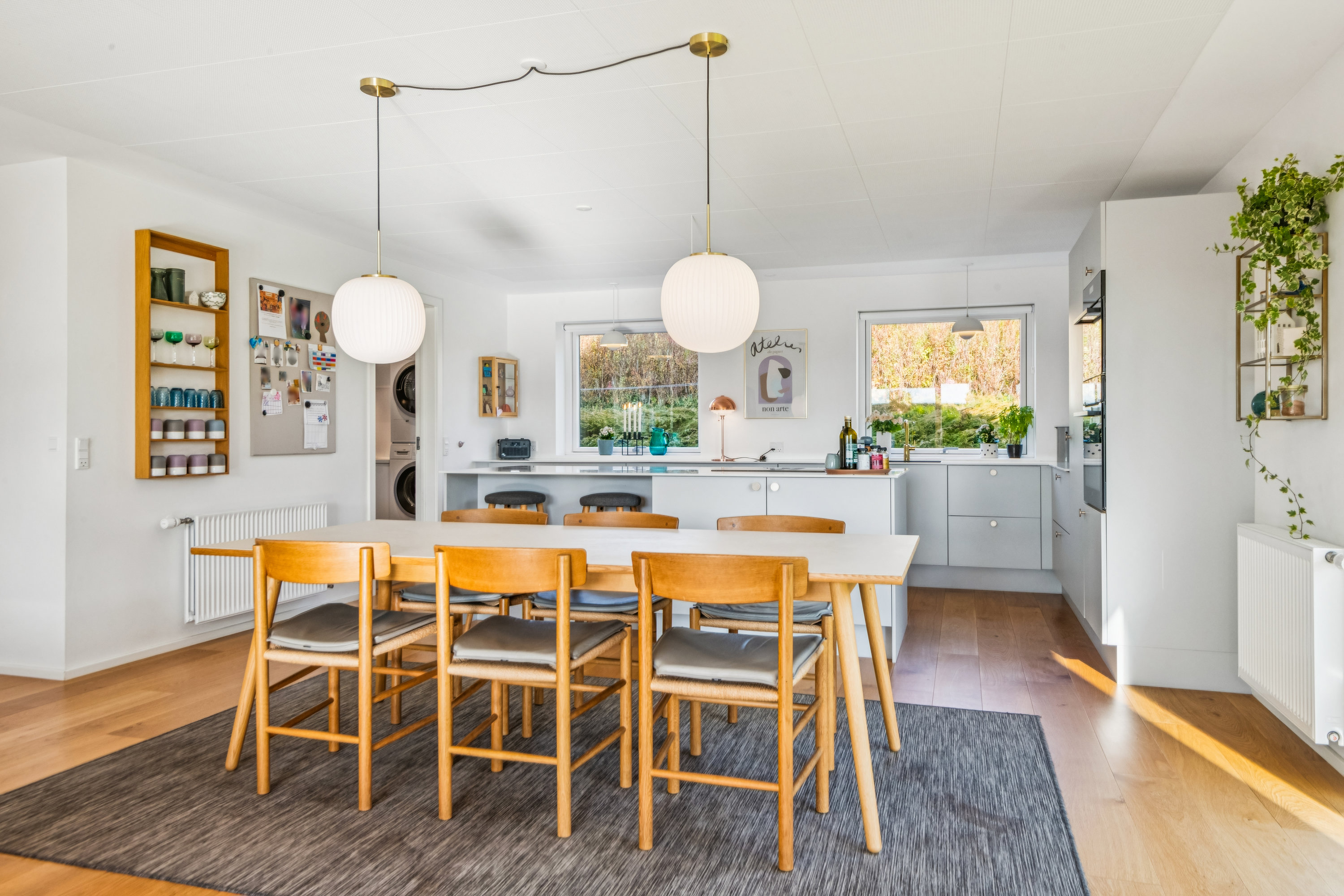 Fremhævet køkken billede i fuldskærmstilstand. Billede af Poseidonvej 81, Gug, 9210 Aalborg SØ