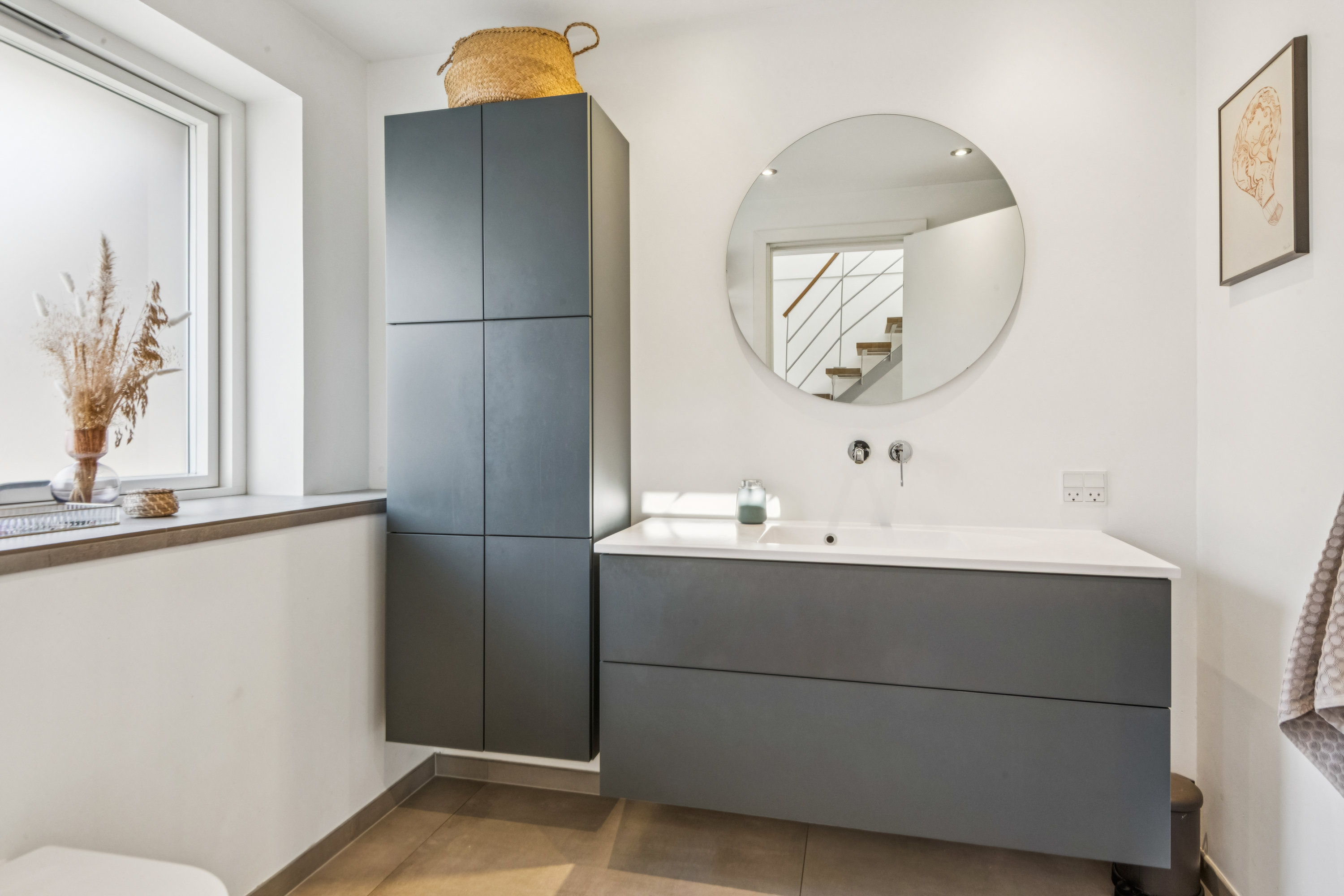 Fremhævet badeværelse billede i fuldskærmstilstand. Billede af Poseidonvej 81, Gug, 9210 Aalborg SØ