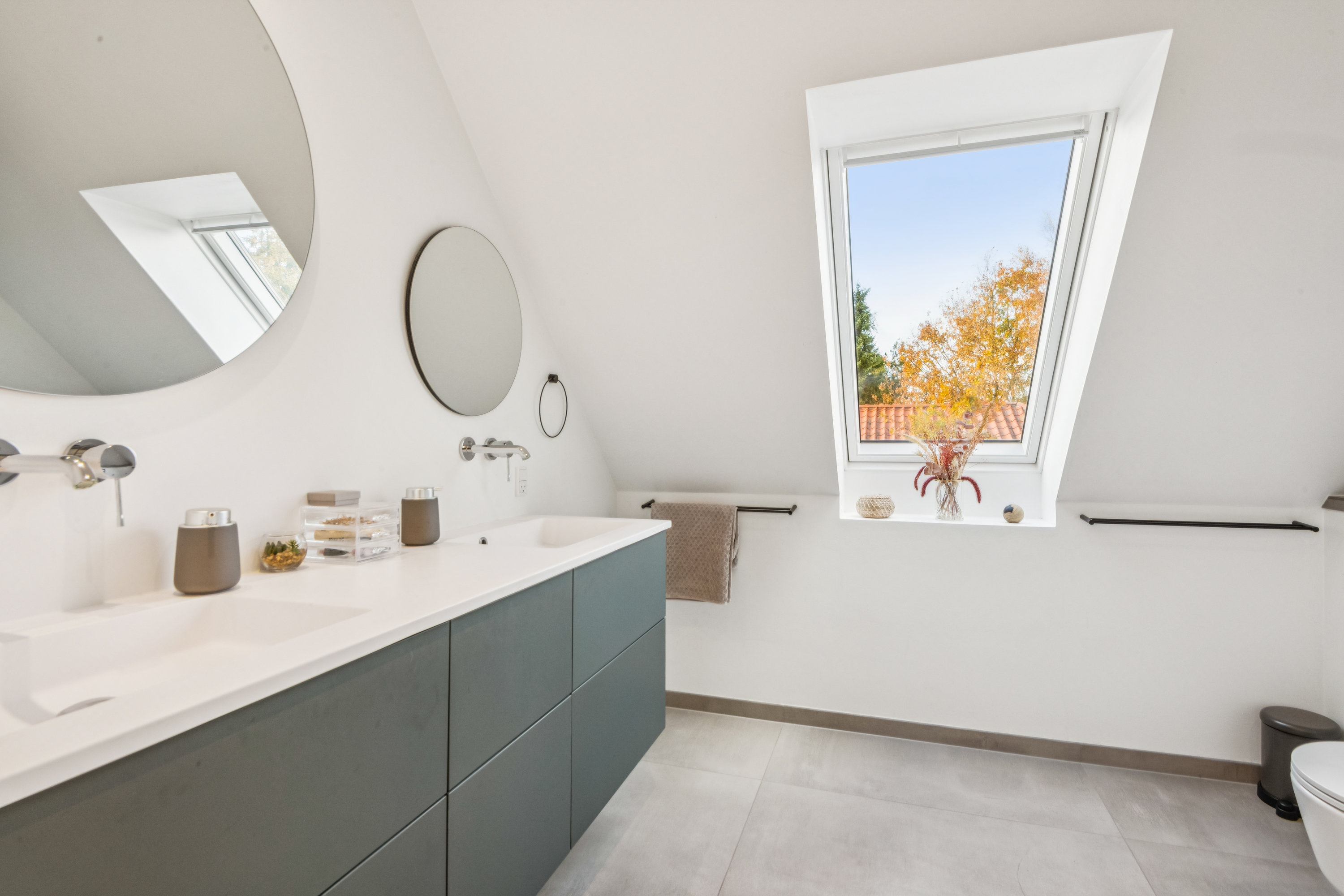 Fremhævet badeværelse billede i fuldskærmstilstand. Billede af Poseidonvej 81, Gug, 9210 Aalborg SØ