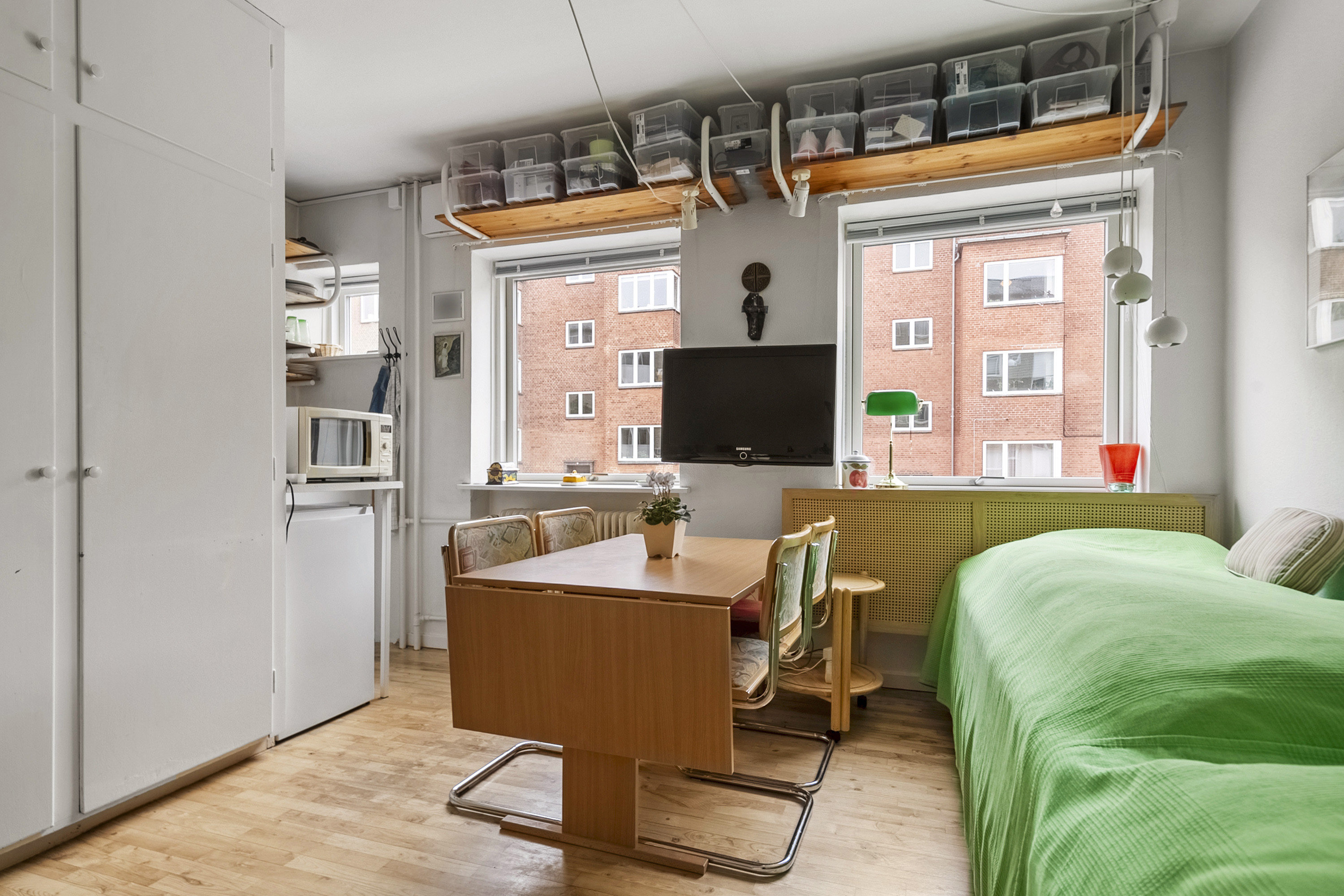 Fremhævet spisestue billede i fuldskærmstilstand. Billede af Jordbrovej 27, st.. 1., Christiansbjerg, 8200 Aarhus N