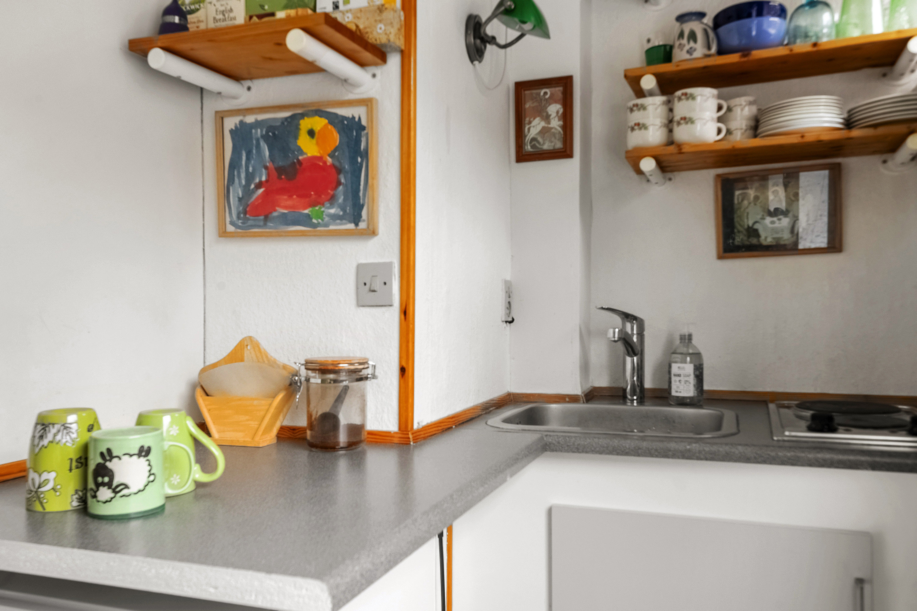 Fremhævet køkken billede i fuldskærmstilstand. Billede af Jordbrovej 27, st.. 1., Christiansbjerg, 8200 Aarhus N