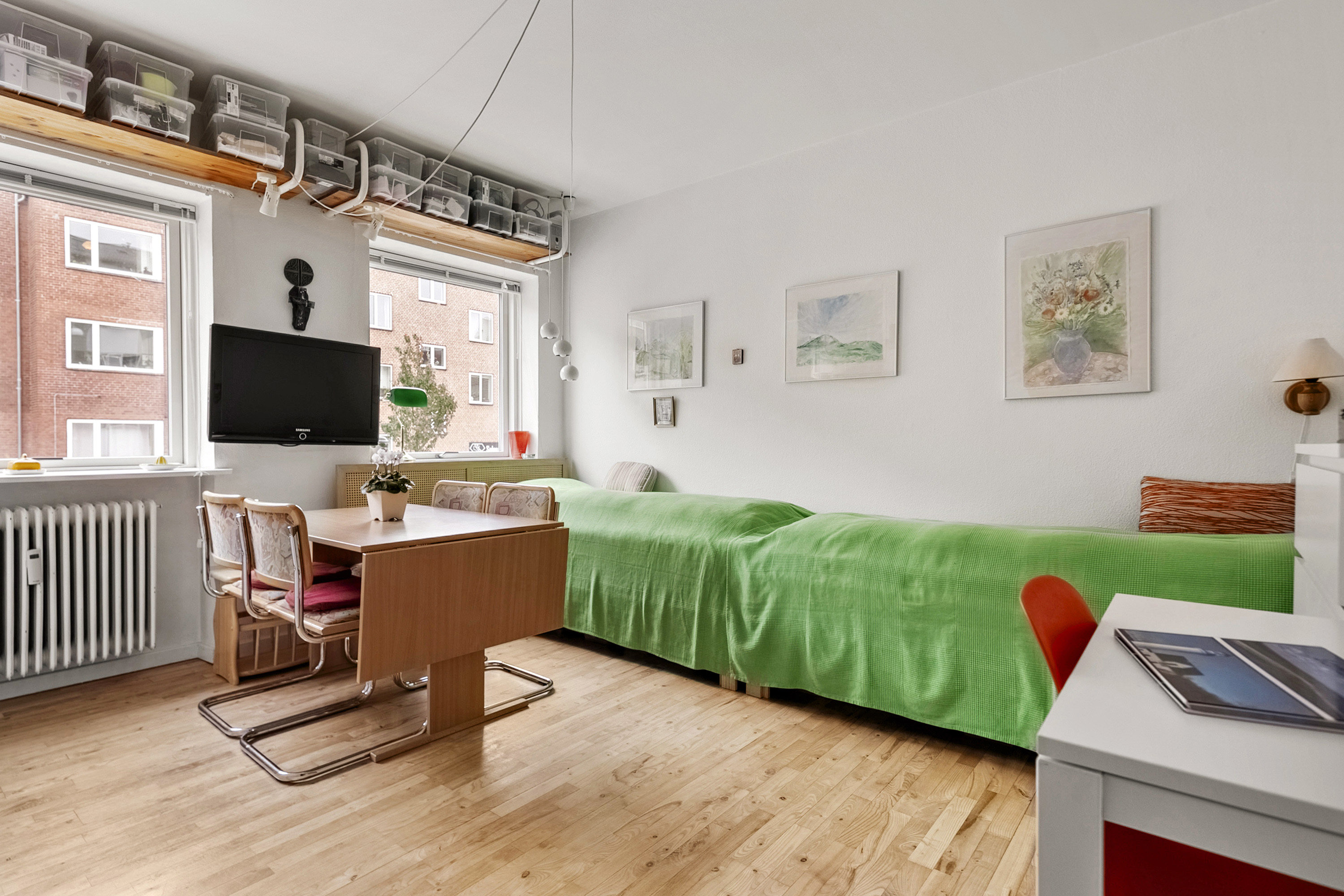 Miniaturebillede 1: soveværelse. Billede af Jordbrovej 27, st.. 1., Christiansbjerg, 8200 Aarhus N