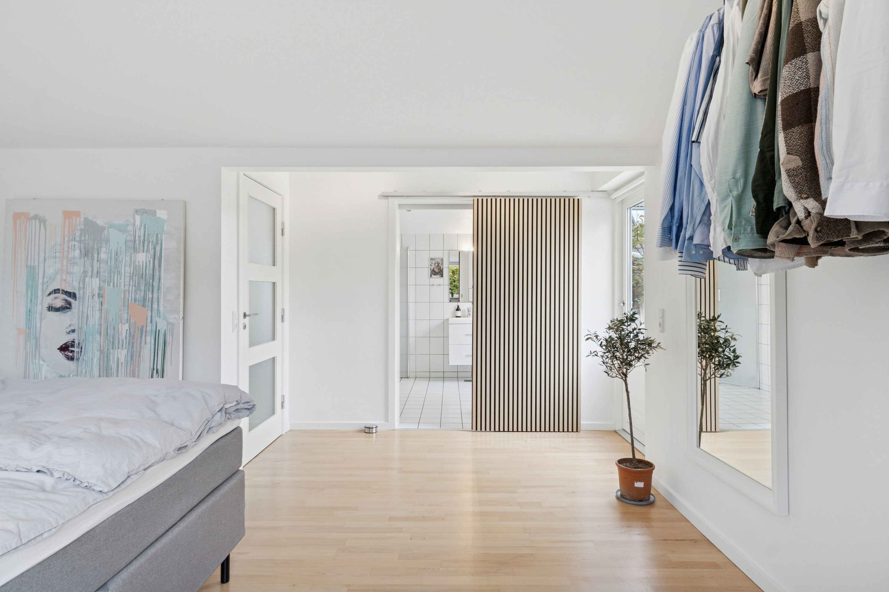 Fremhævet soveværelse billede i fuldskærmstilstand. Billede af Nymarksvej 22, 2650 Hvidovre