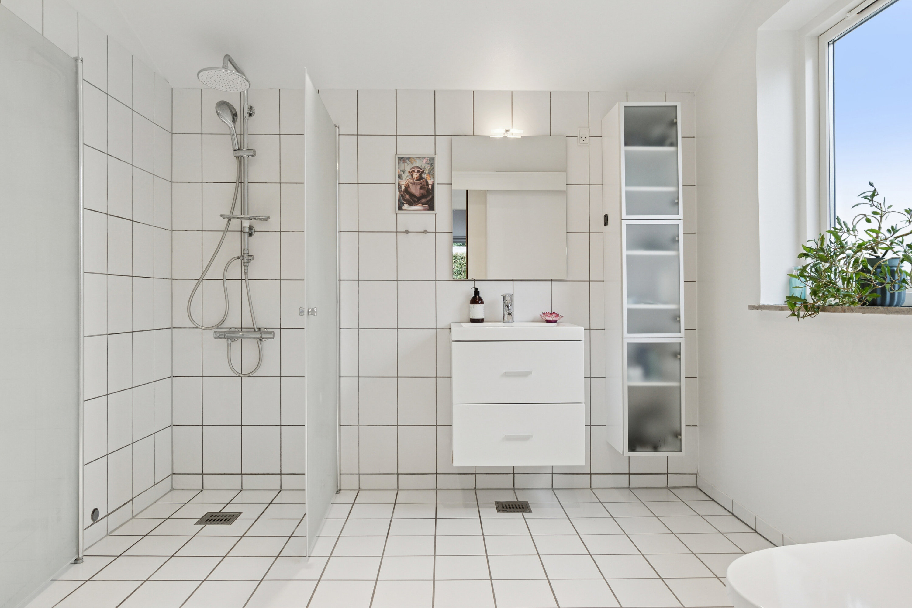 Fremhævet badeværelse billede i fuldskærmstilstand. Billede af Nymarksvej 22, 2650 Hvidovre