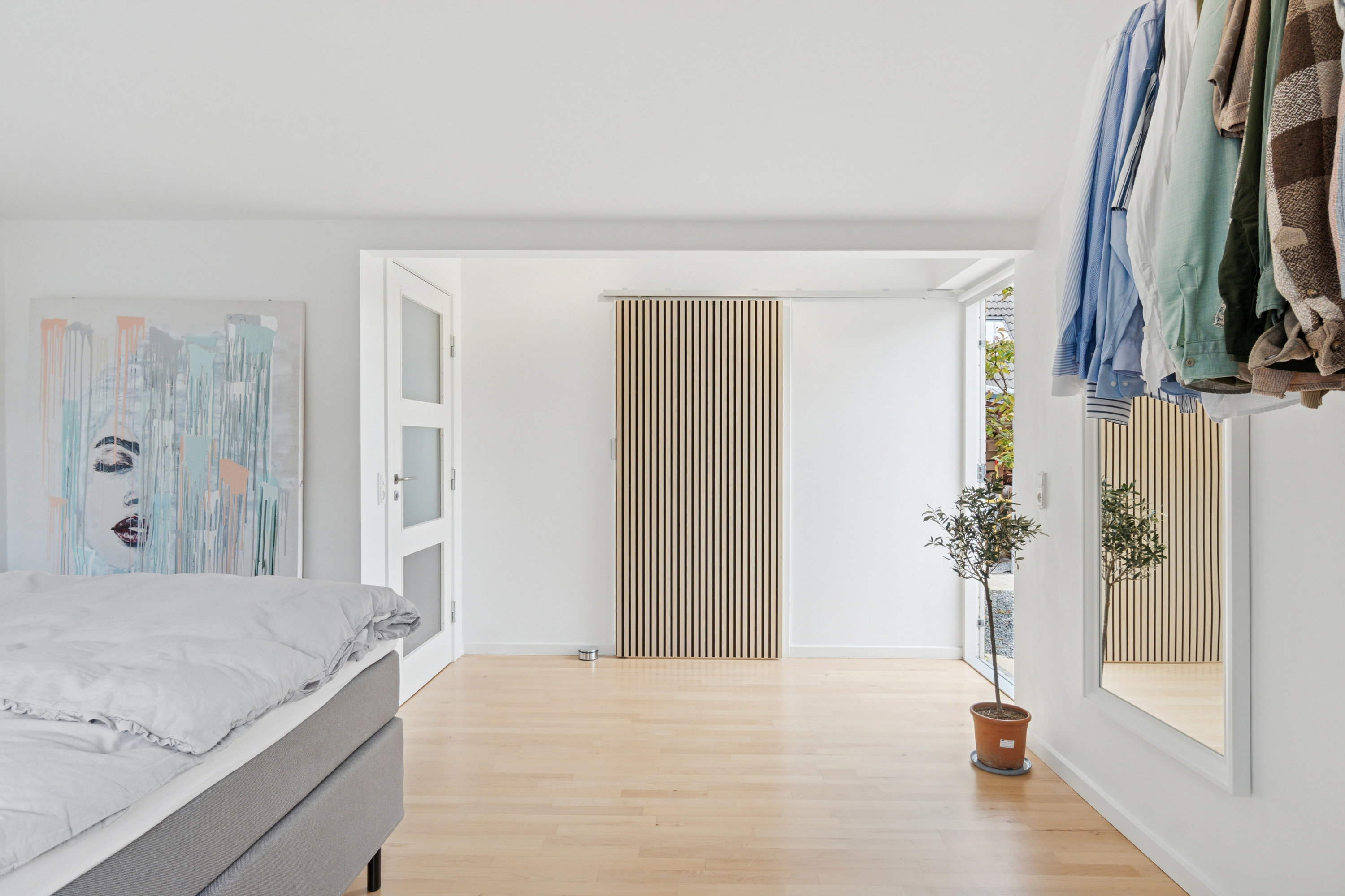 Fremhævet soveværelse billede i fuldskærmstilstand. Billede af Nymarksvej 22, 2650 Hvidovre