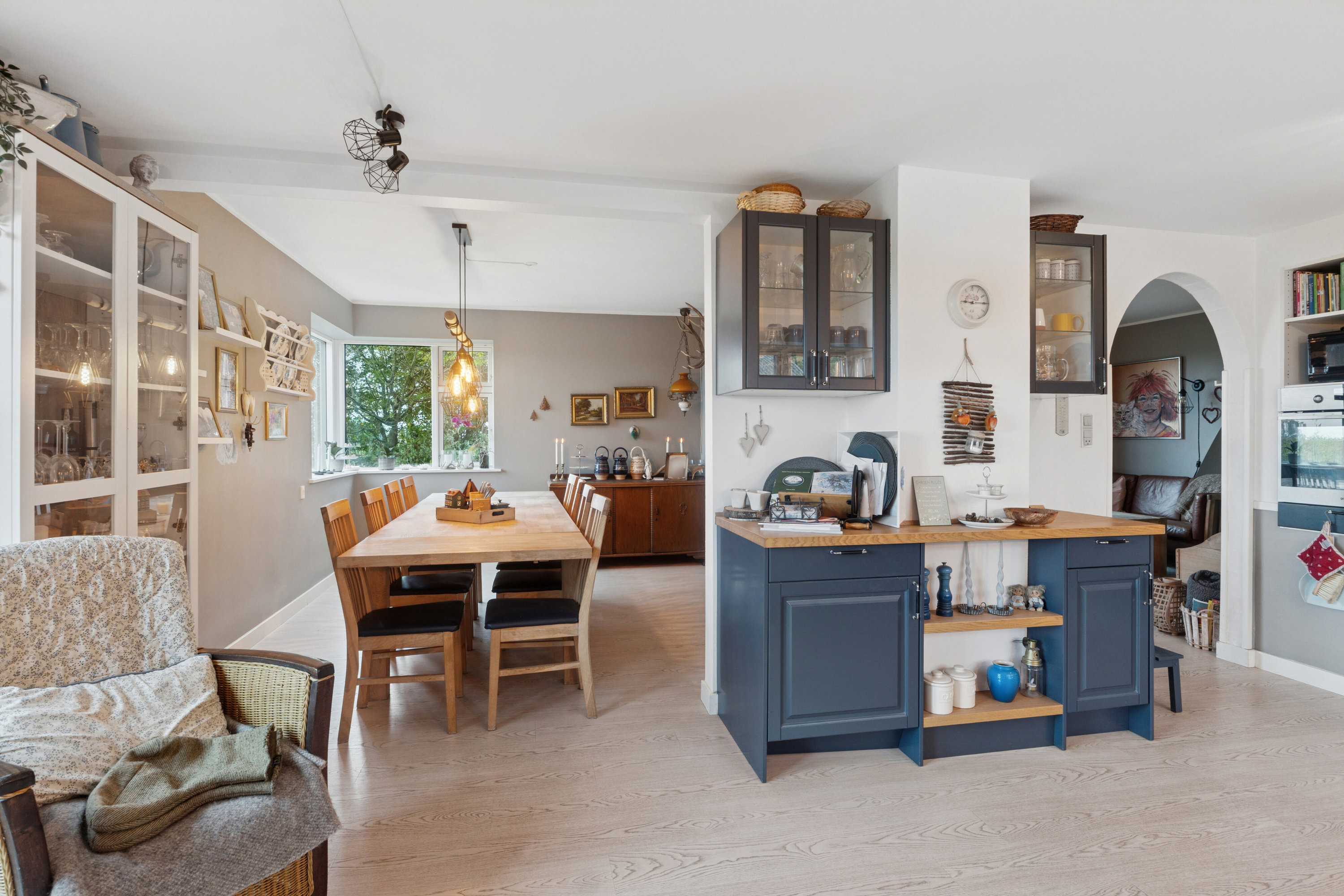 Fremhævet spisestue billede i fuldskærmstilstand. Billede af Evensølundvej 4, 4720 Præstø