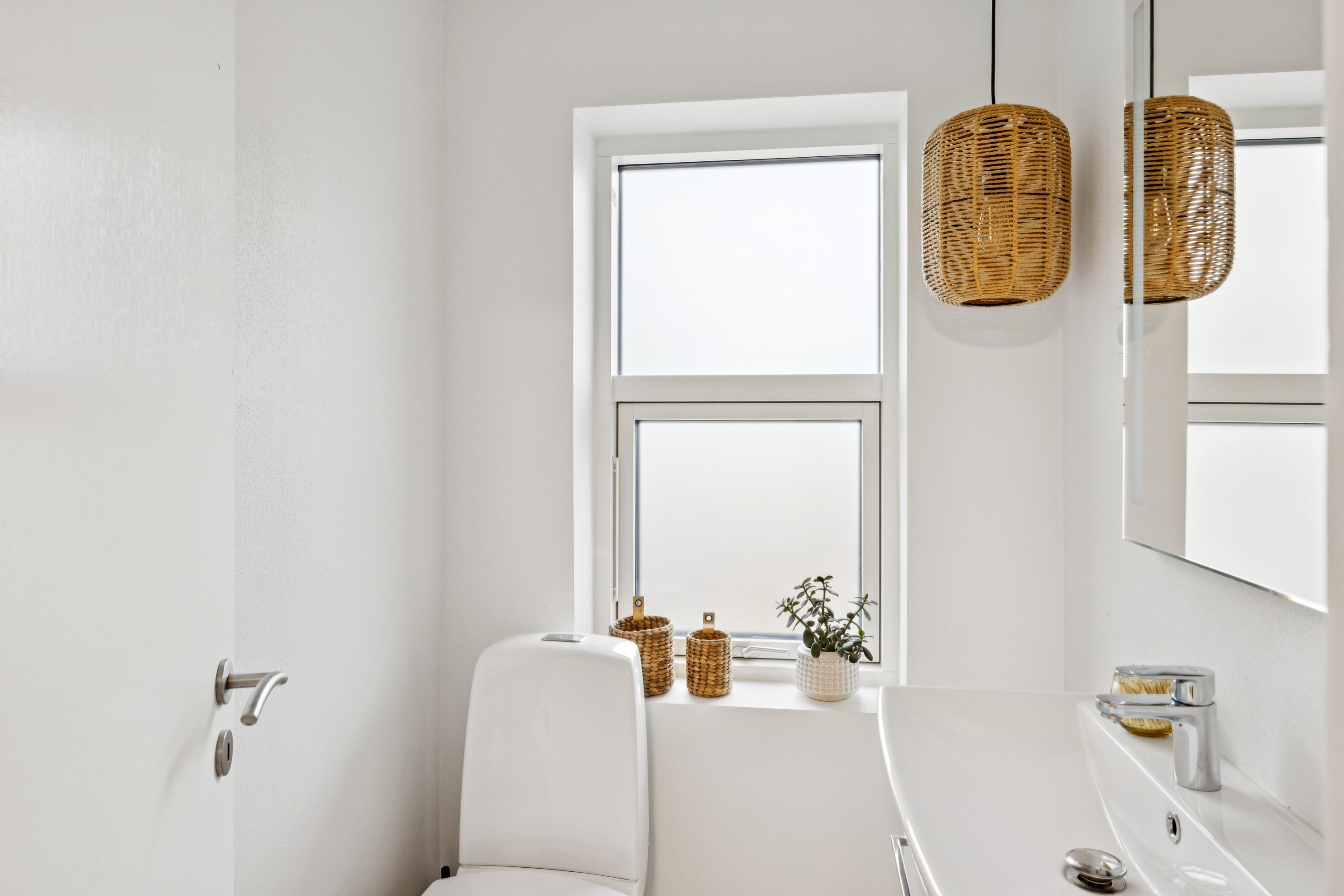 Fremhævet badeværelse billede i fuldskærmstilstand. Billede af Brunhøjvej 6, 8585 Glesborg