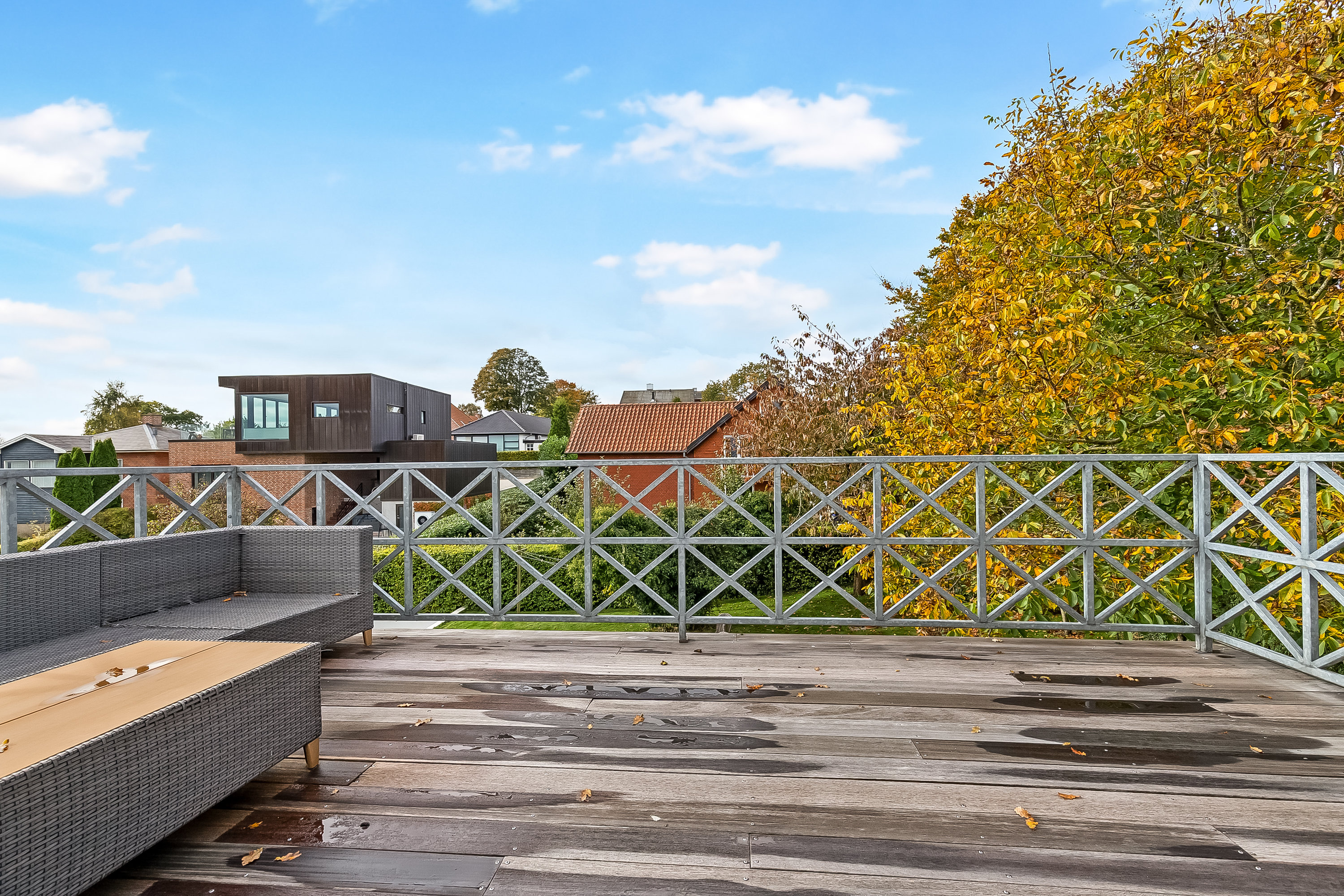 Fremhævet tagterrasse billede i fuldskærmstilstand. Billede af Koldingbjerg 25, 6000 Kolding