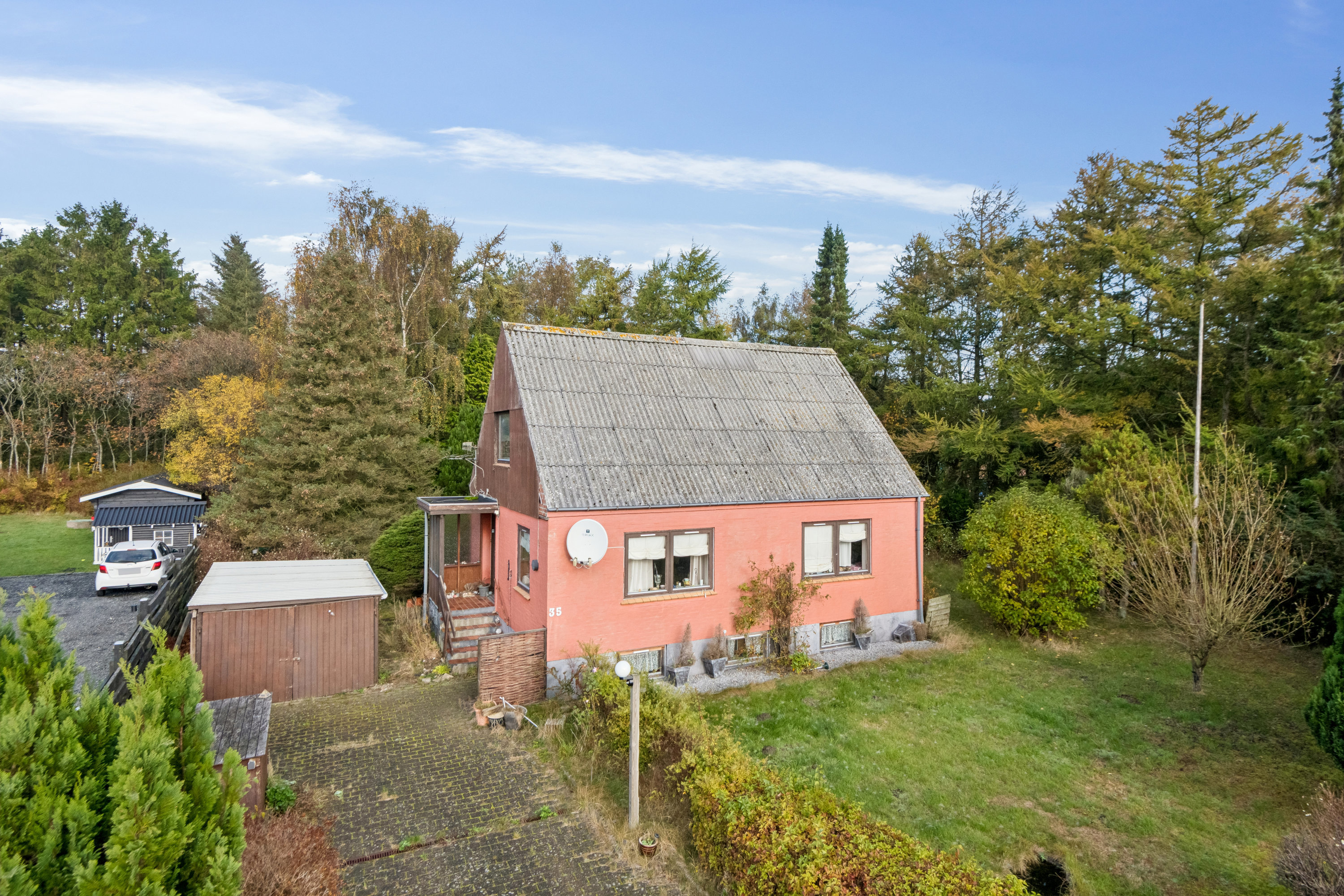 Fremhævet andet billede i fuldskærmstilstand. Billede af Bonderupvej 35, 9230 Svenstrup J