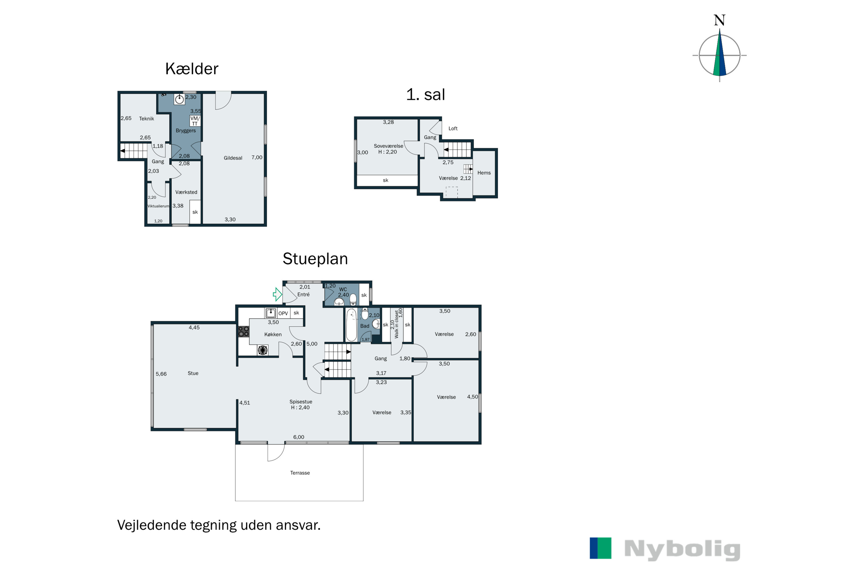Plantegninger billede af Engkær 3, 6100 Haderslev