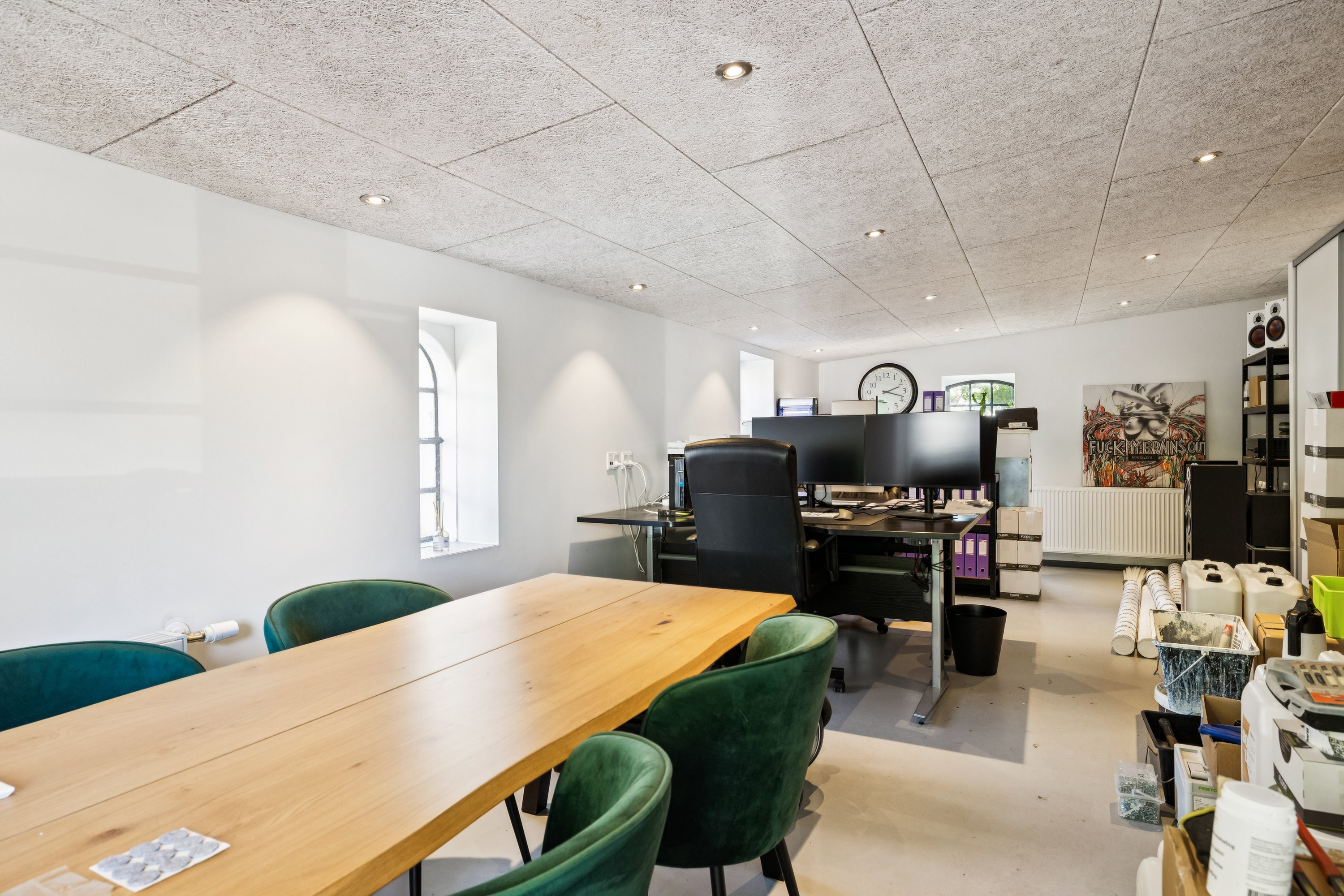 Fremhævet stue billede i fuldskærmstilstand. Billede af Dyssehøjvej 2, Jennum, 8981 Spentrup