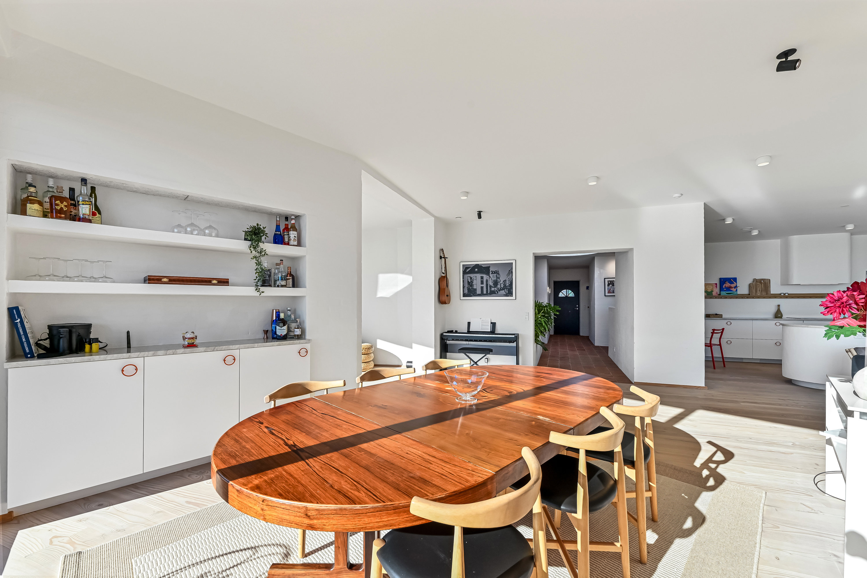 Fremhævet spisestue billede i fuldskærmstilstand. Billede af Rønnebakken 8, Tjørring, 7400 Herning