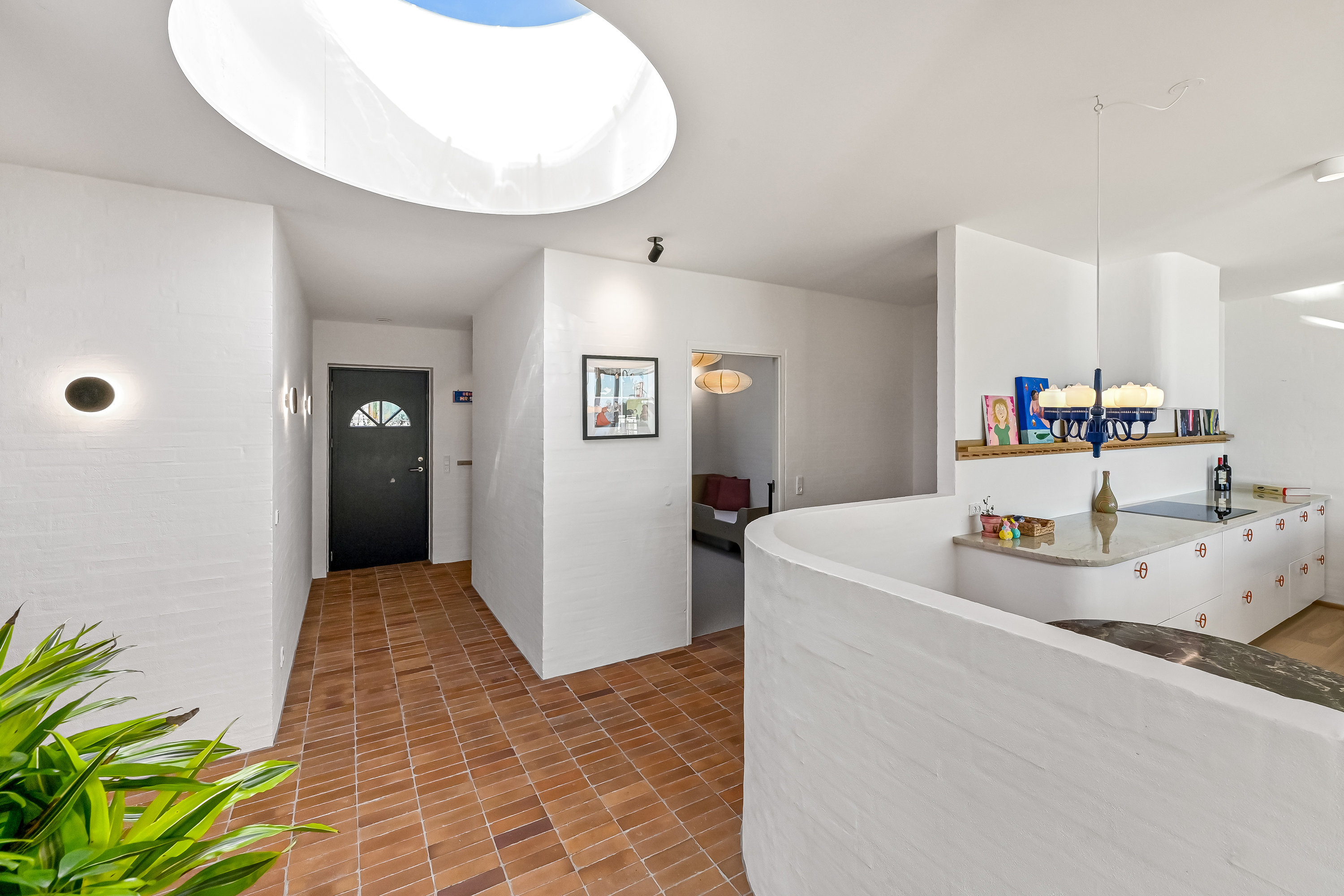 Fremhævet gang billede i fuldskærmstilstand. Billede af Rønnebakken 8, Tjørring, 7400 Herning