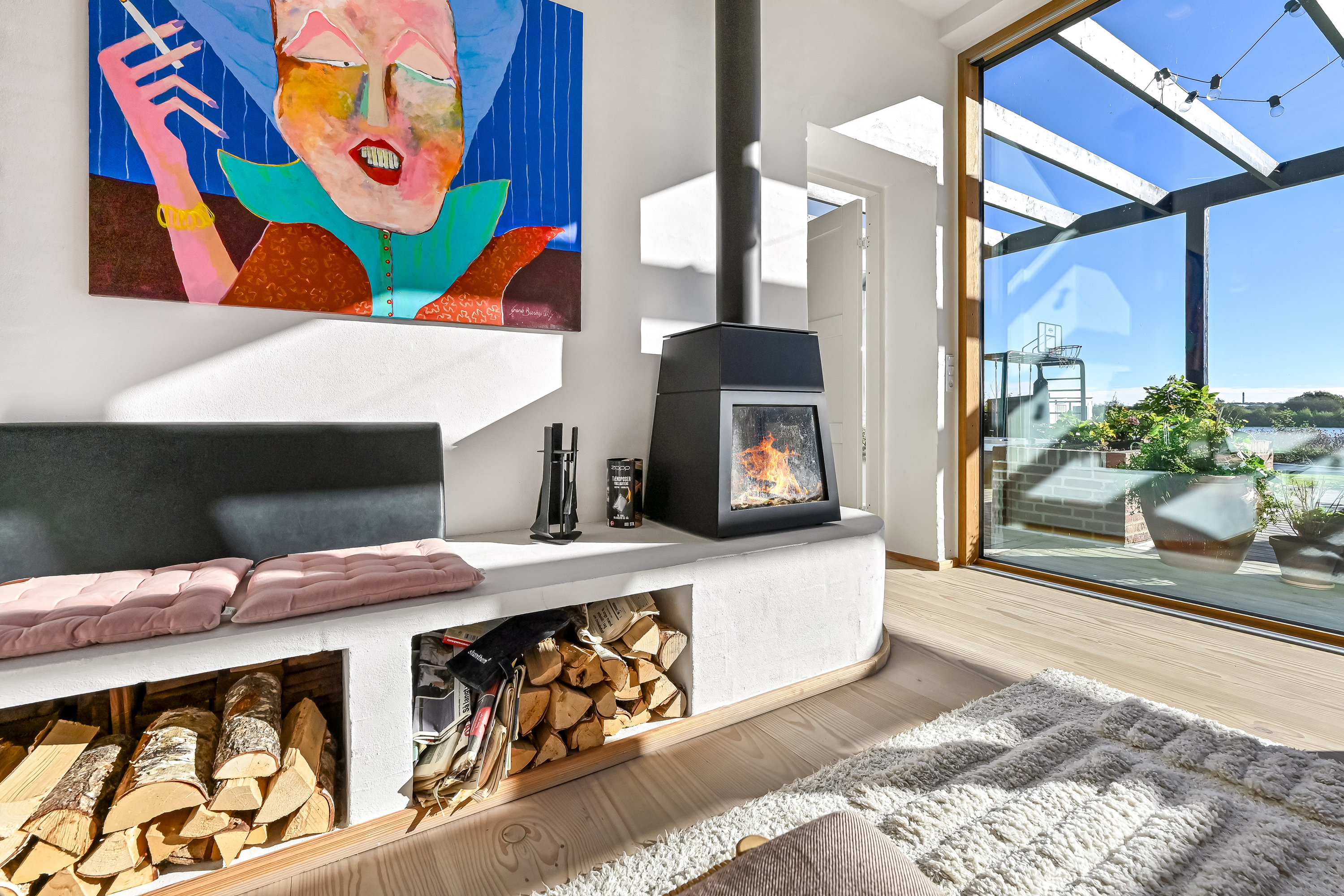 Fremhævet alrum billede i fuldskærmstilstand. Billede af Rønnebakken 8, Tjørring, 7400 Herning