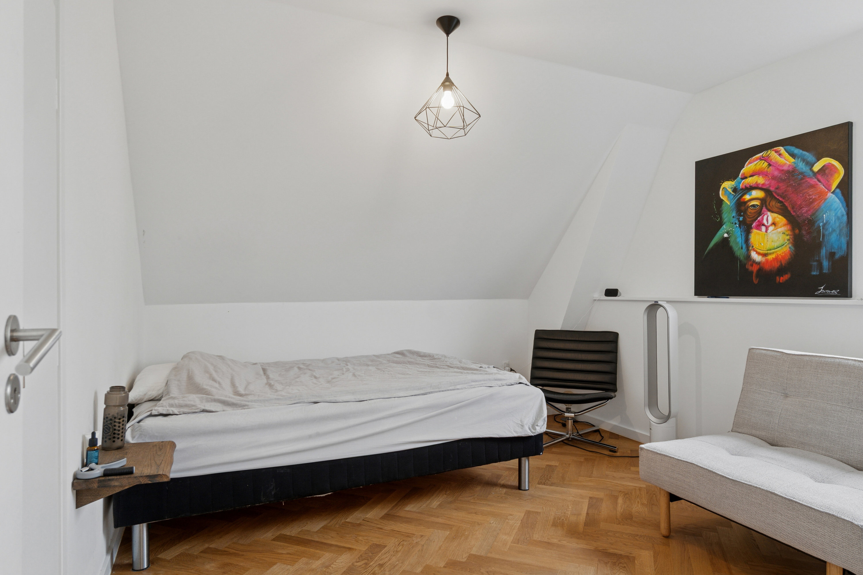 Fremhævet soveværelse billede i fuldskærmstilstand. Billede af Rudbølvej 7, 2650 Hvidovre