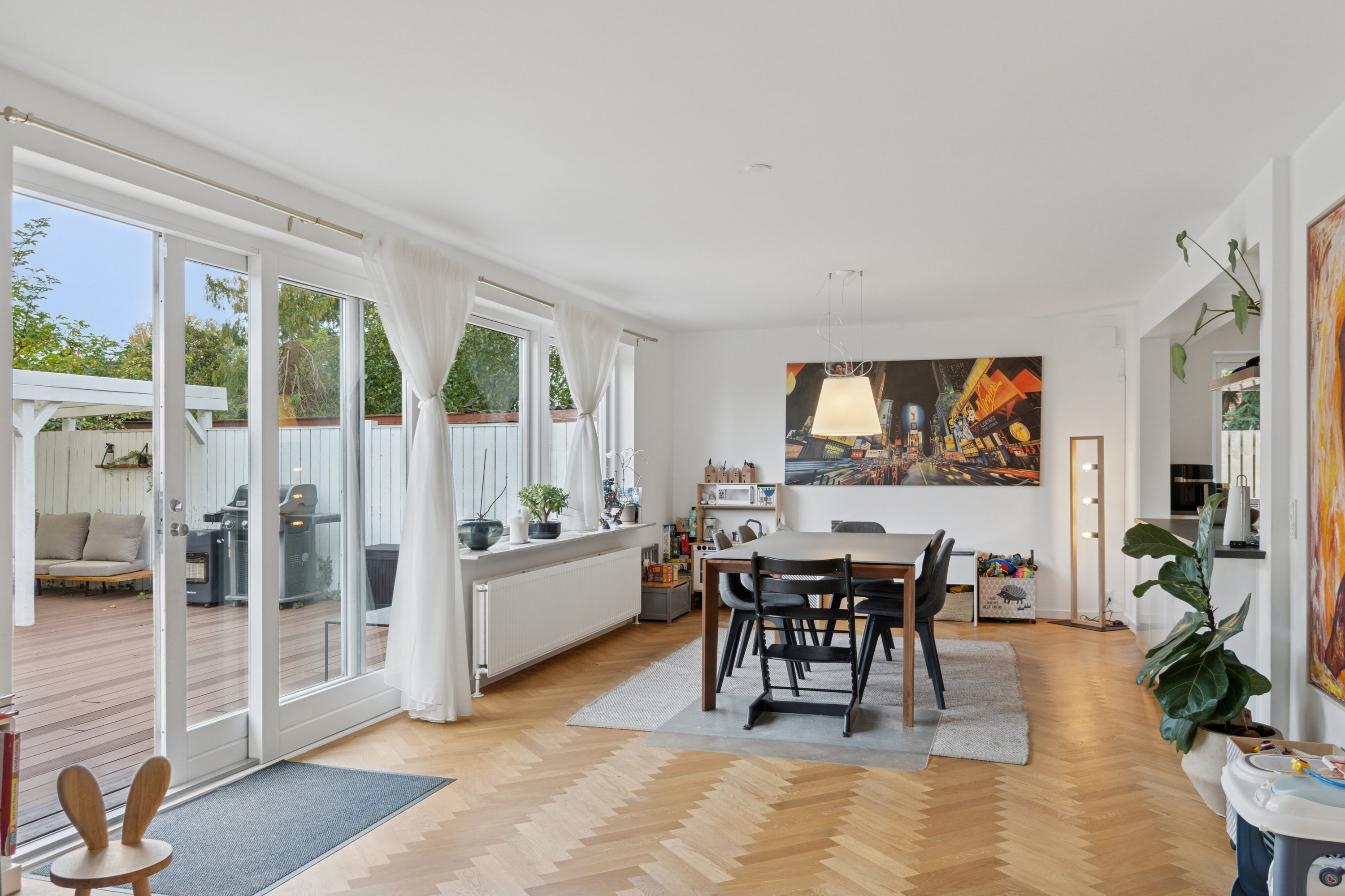 Miniaturebillede 2: spisestue. Billede af Rudbølvej 7, 2650 Hvidovre