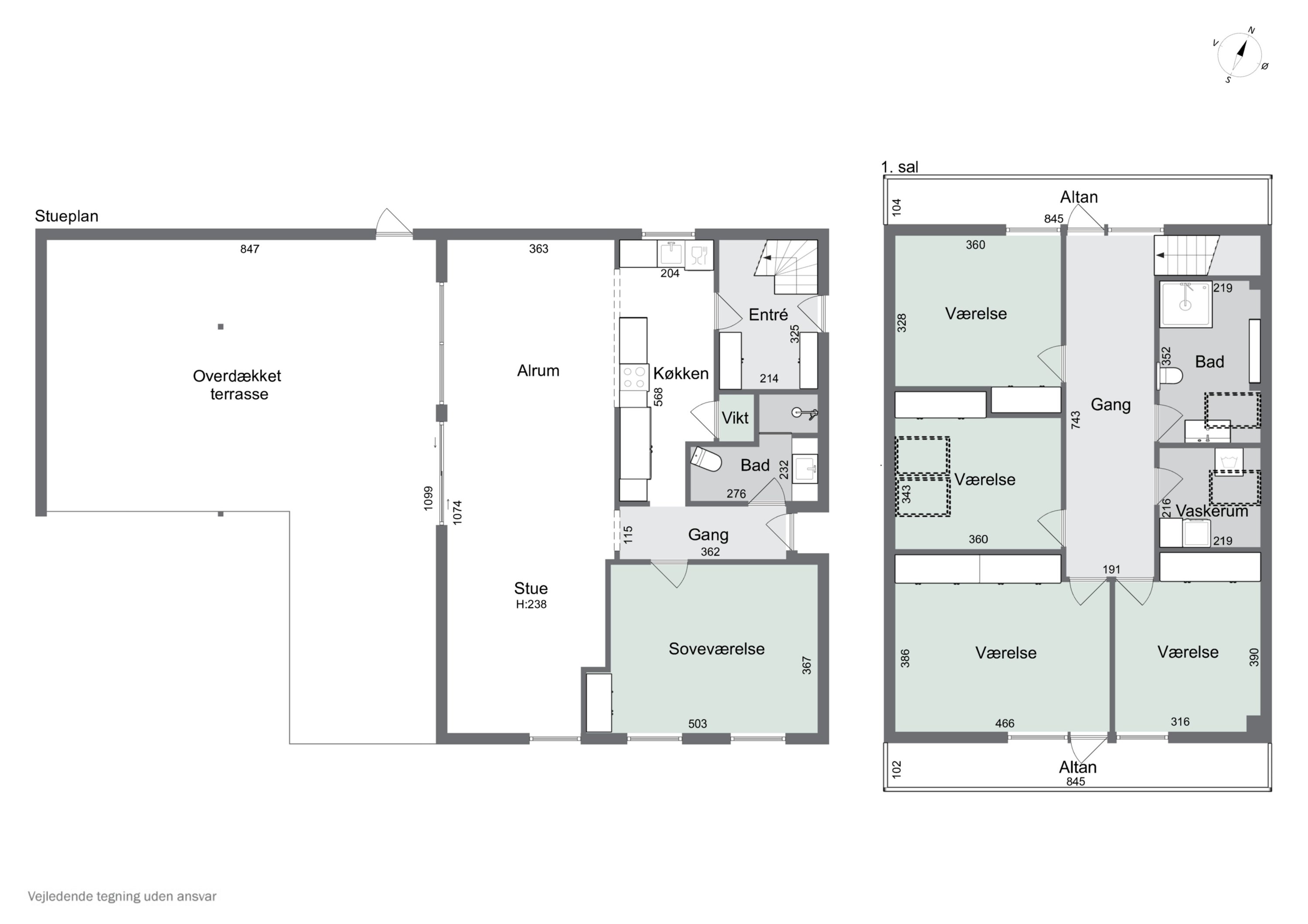 Plantegninger billede af Rudbølvej 7, 2650 Hvidovre