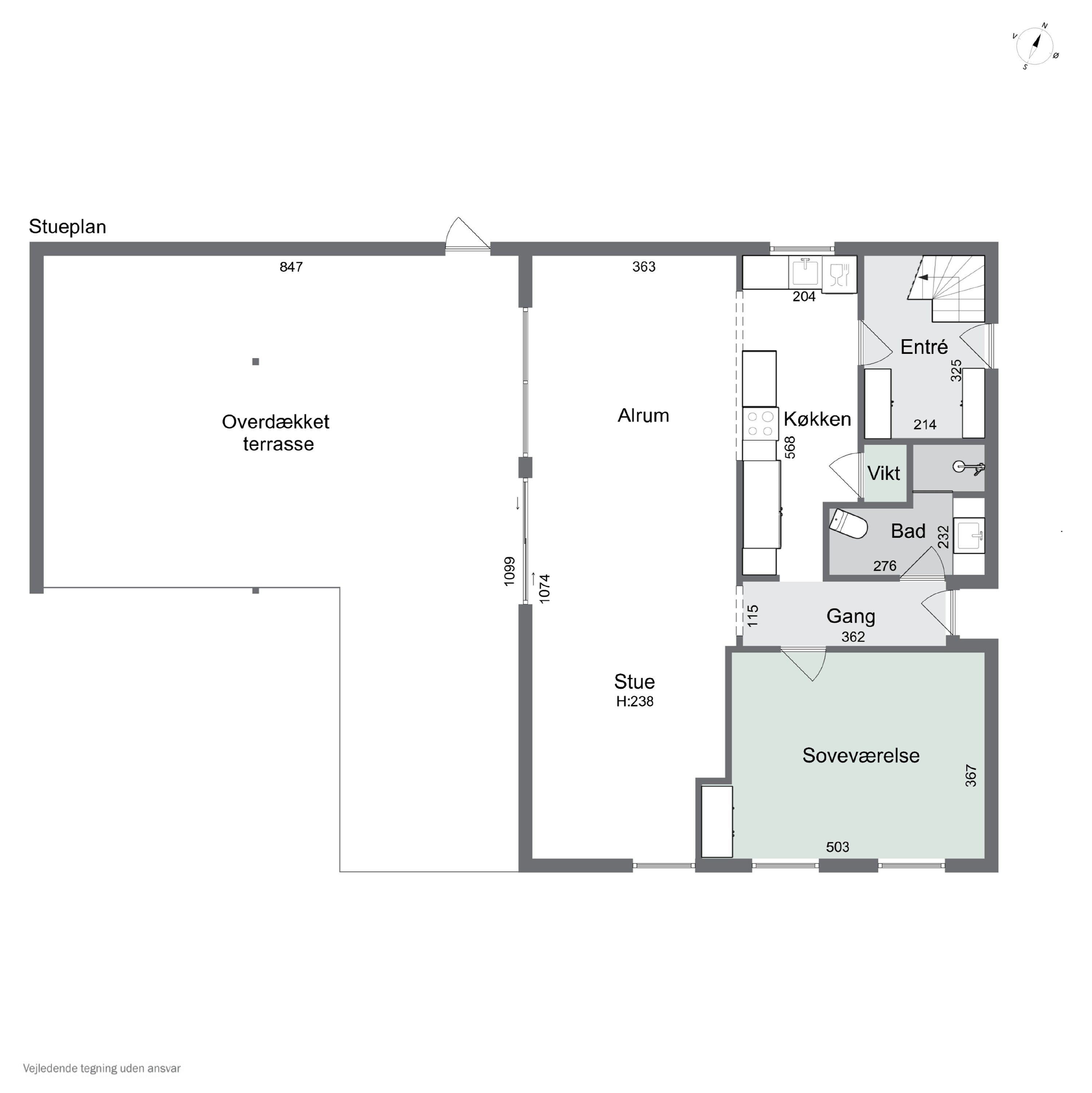 Plantegninger billede af Rudbølvej 7, 2650 Hvidovre