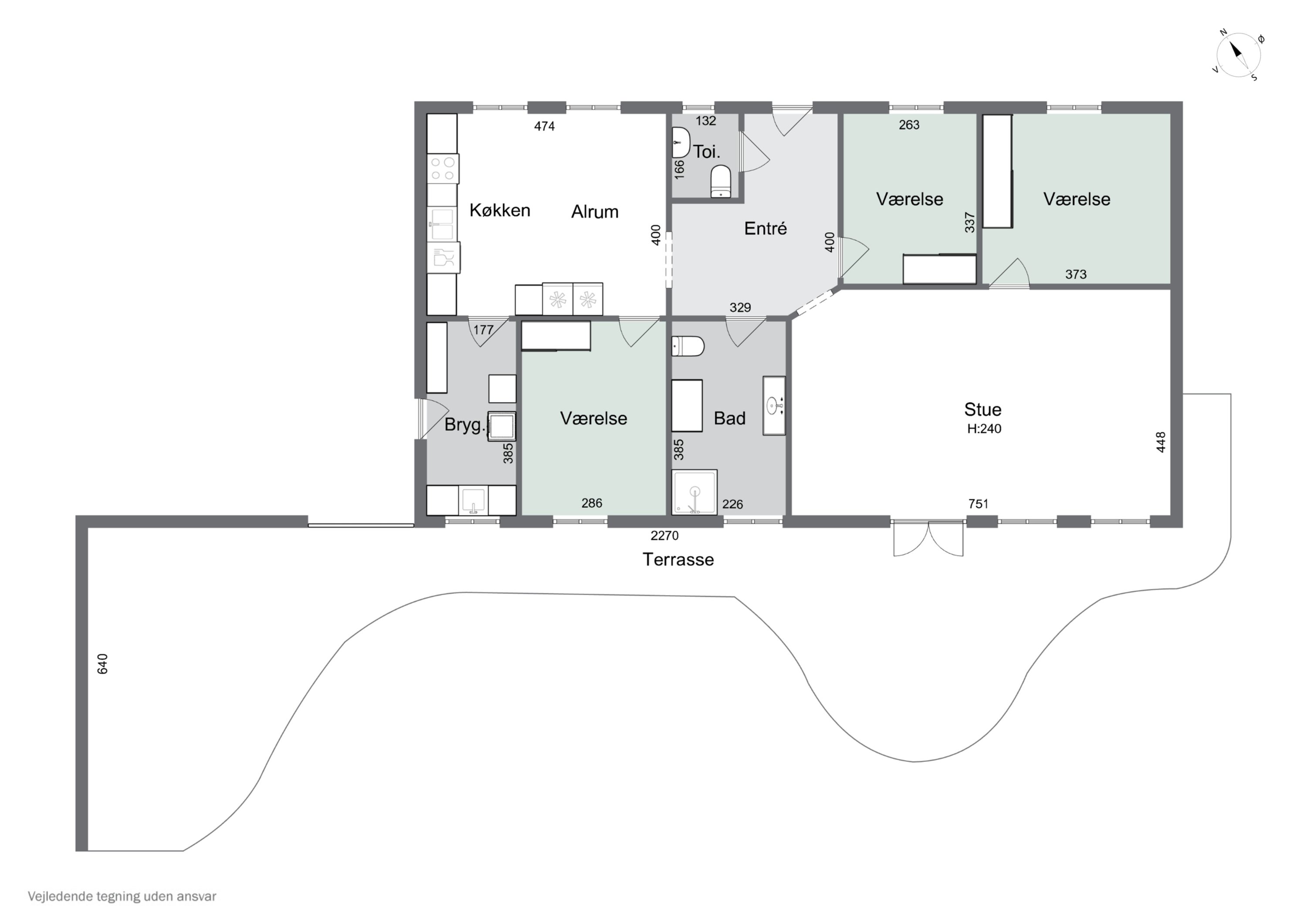 Plantegninger billede af Harevænget 31, Brøderup, 4733 Tappernøje