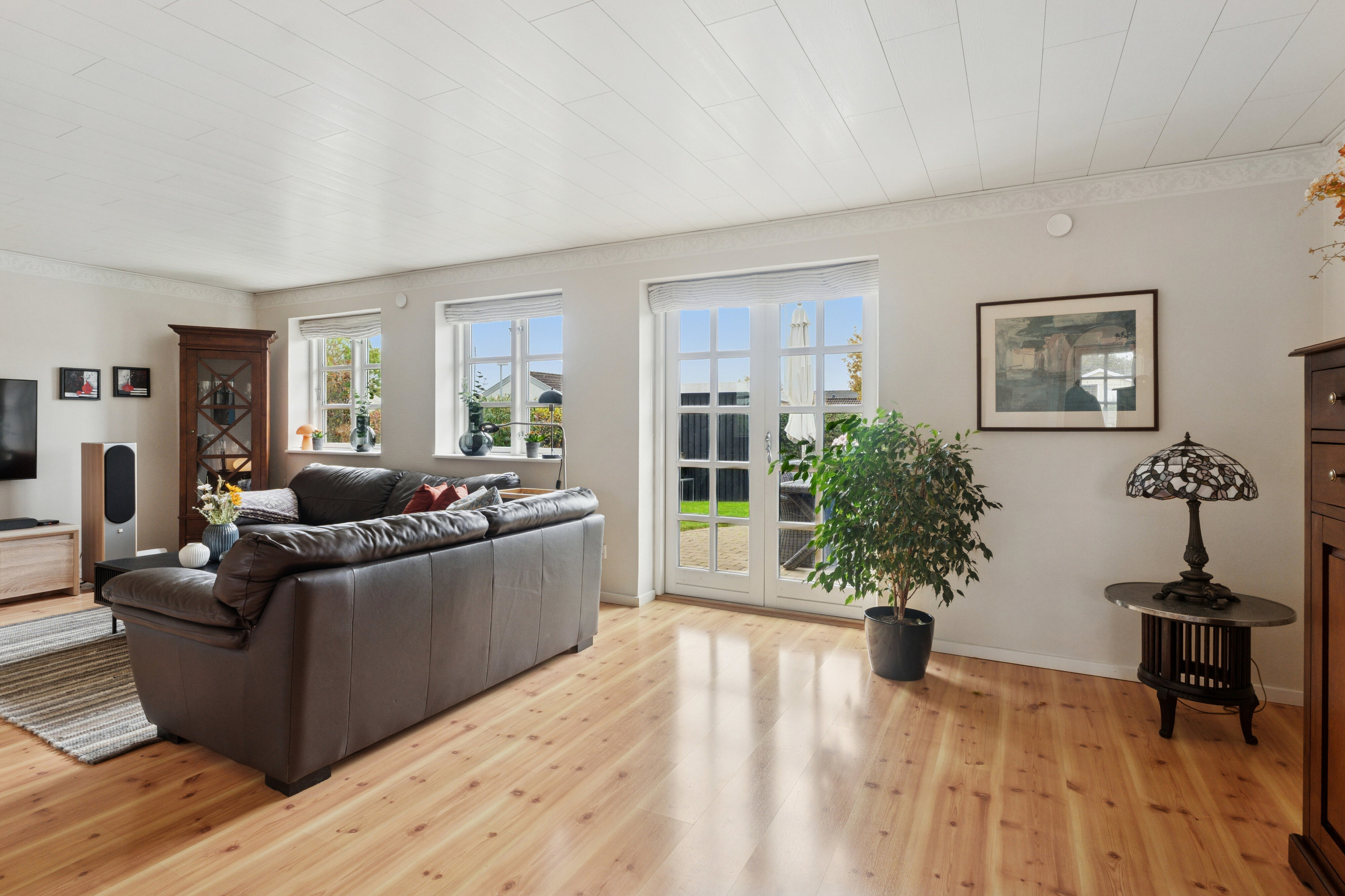 Fremhævet stue billede i fuldskærmstilstand. Billede af Harevænget 31, Brøderup, 4733 Tappernøje