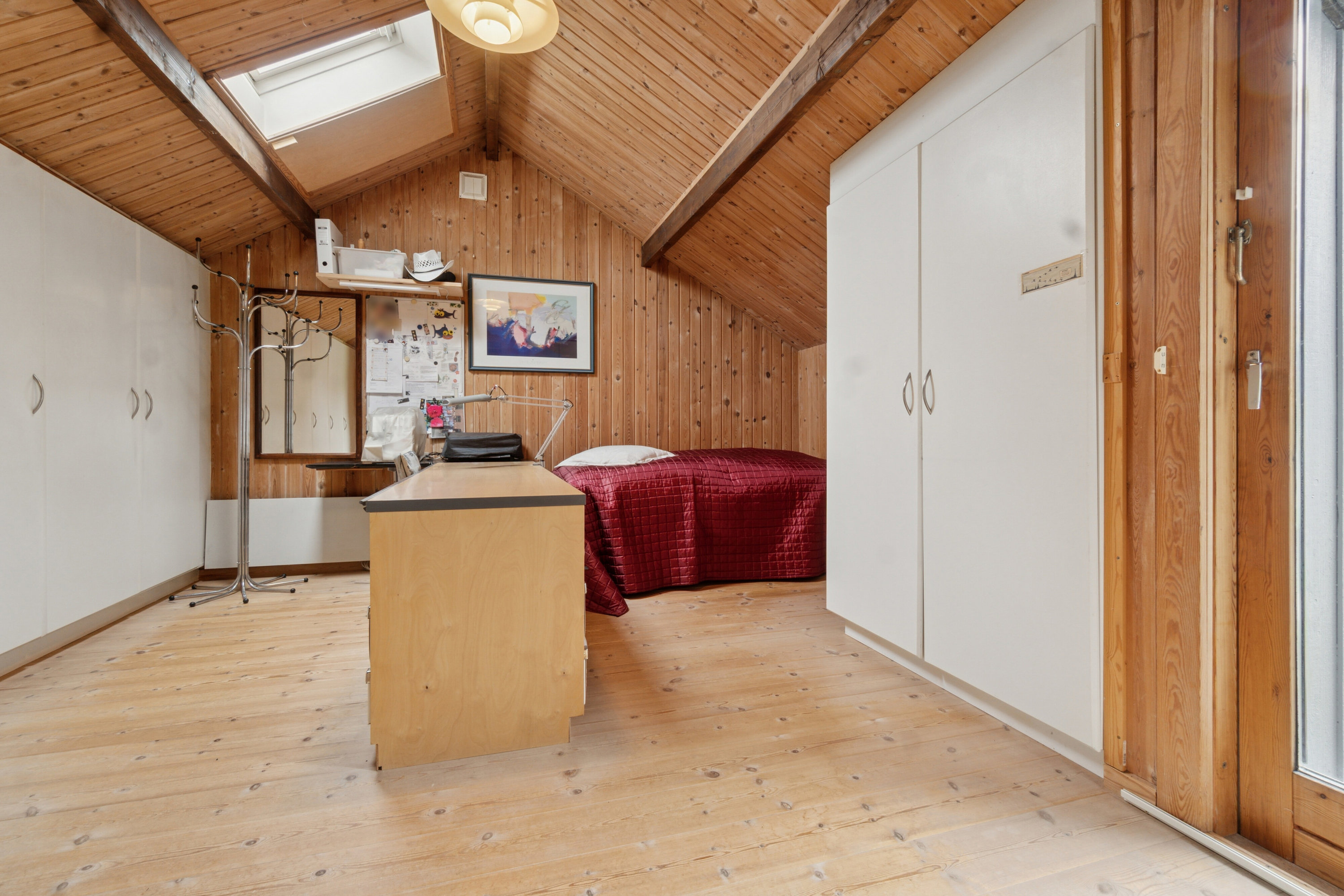 Fremhævet soveværelse billede i fuldskærmstilstand. Billede af Strandlystvej 32, Store Havelse Strand, 3310 Ølsted