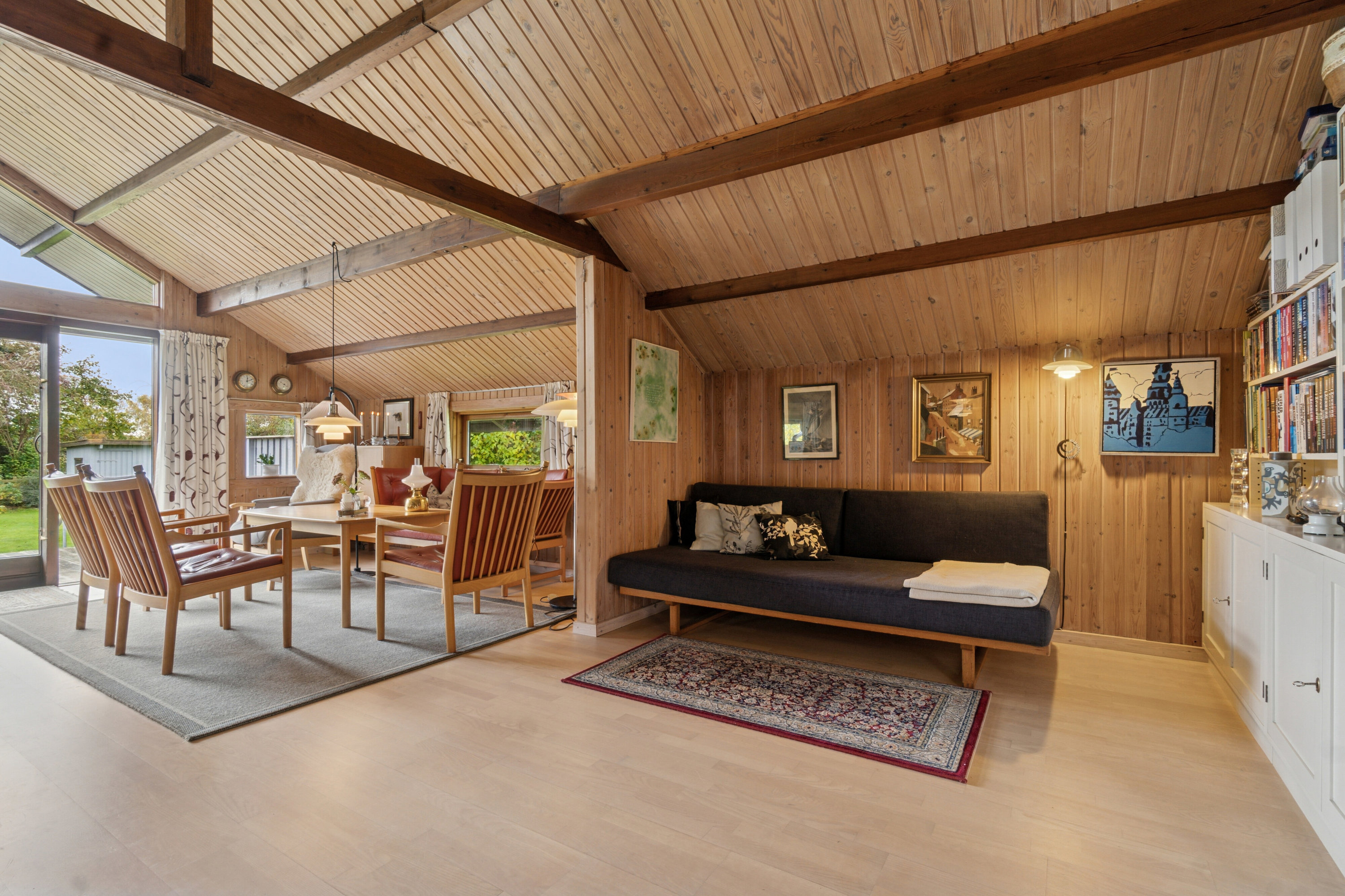 Fremhævet stue billede i fuldskærmstilstand. Billede af Strandlystvej 32, Store Havelse Strand, 3310 Ølsted