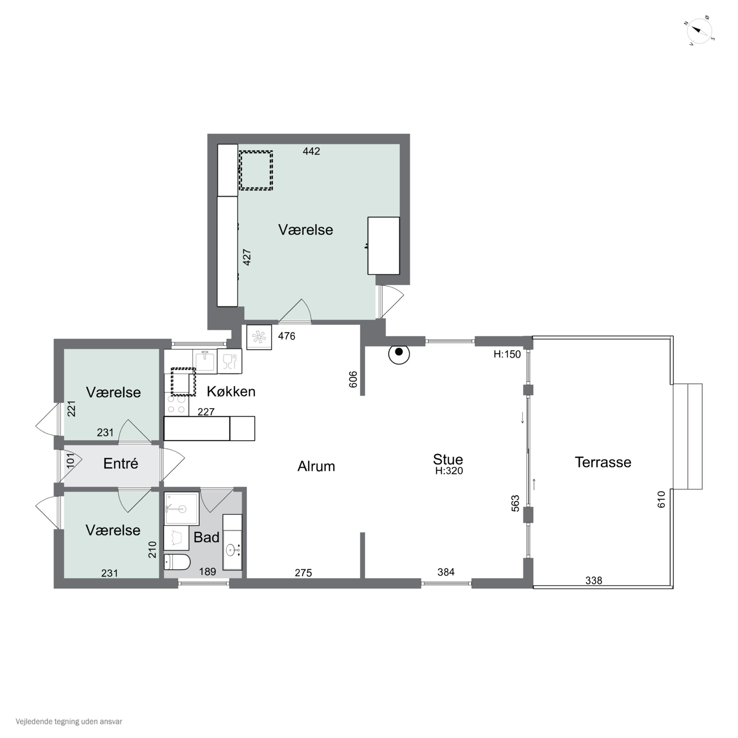 Plantegninger billede af Strandlystvej 32, Store Havelse Strand, 3310 Ølsted