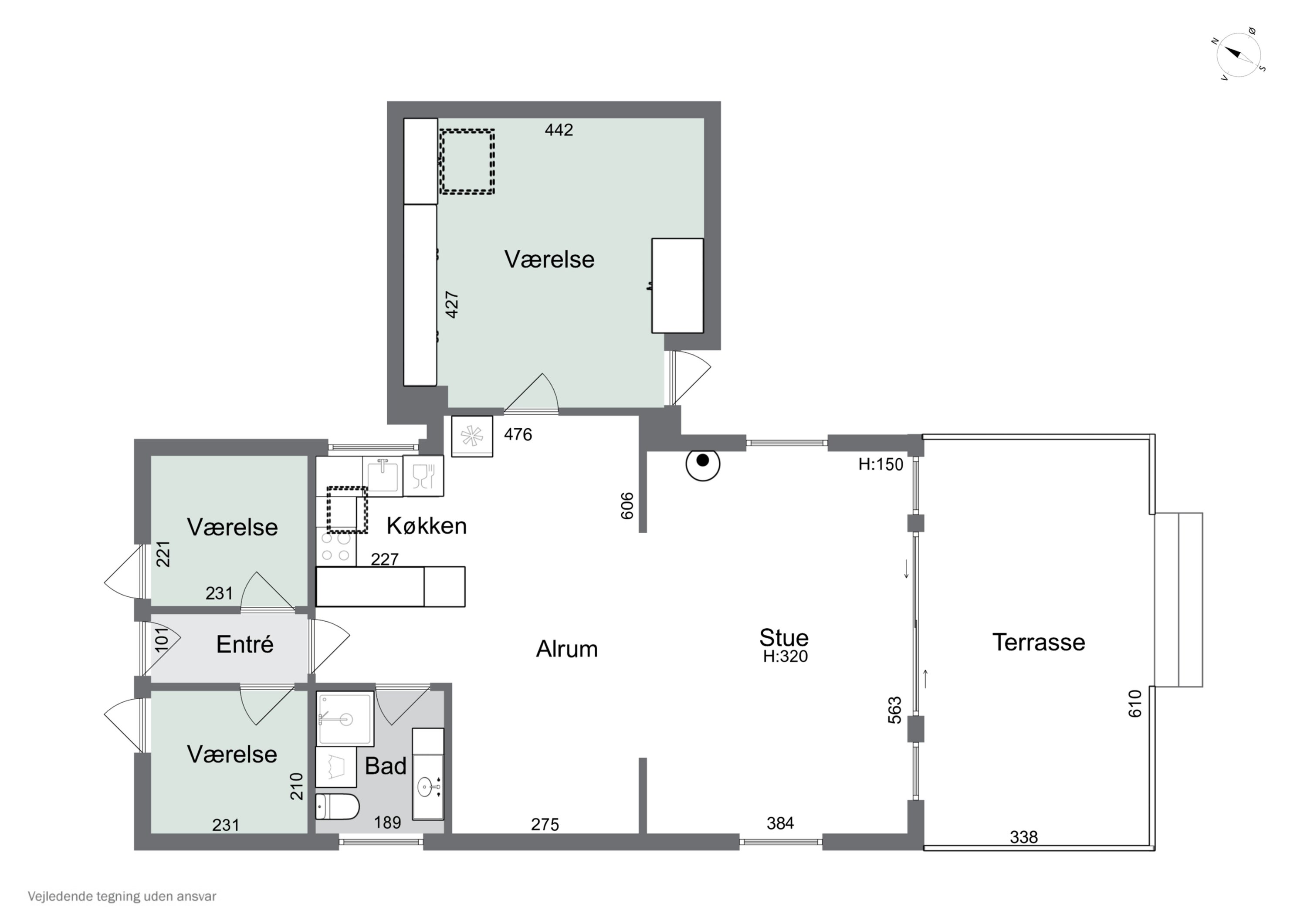 Plantegninger billede af Strandlystvej 32, Store Havelse Strand, 3310 Ølsted