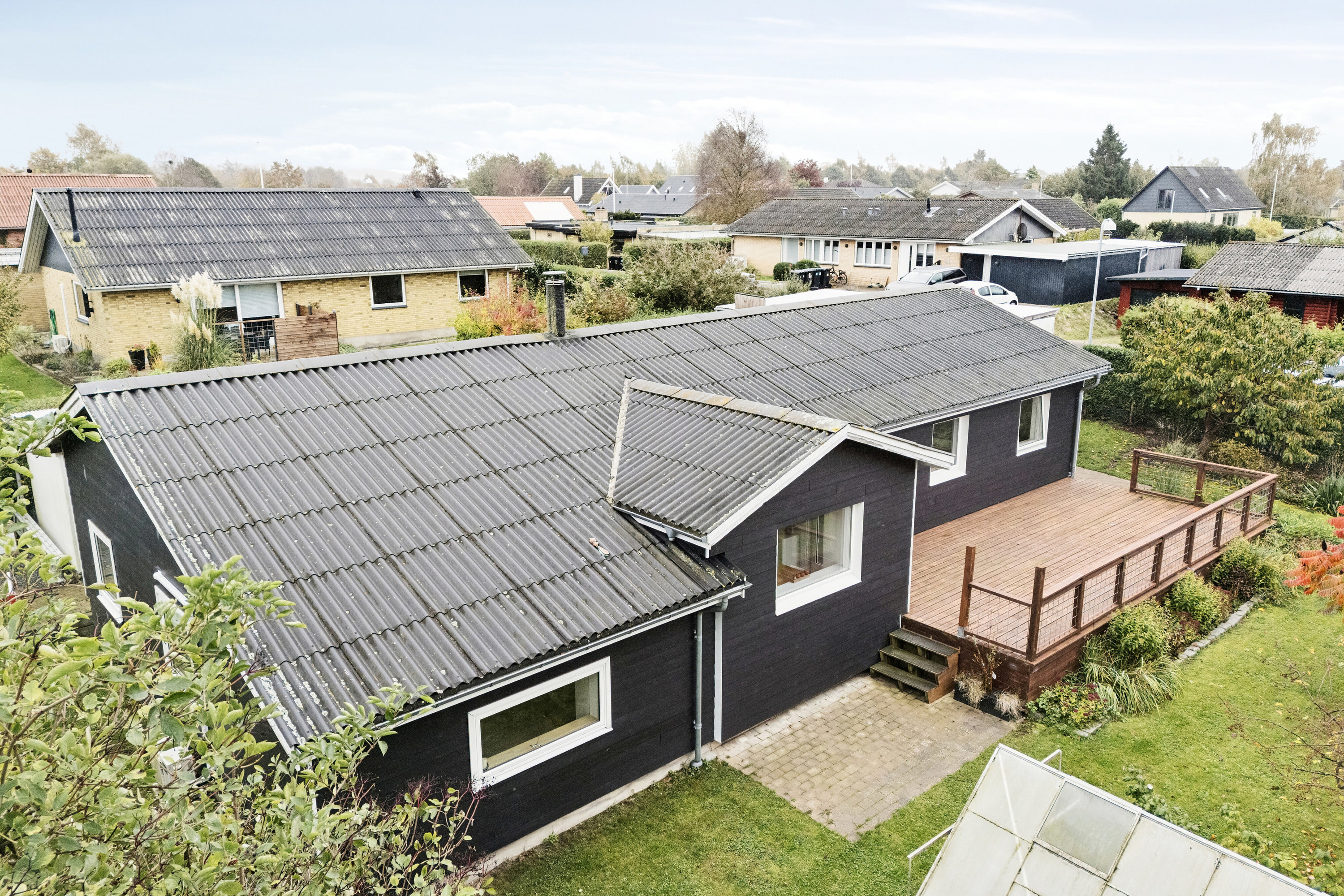 Fremhævet udsigt fra toppen billede i fuldskærmstilstand. Billede af Egevej 10, Undløse, 4340 Tølløse