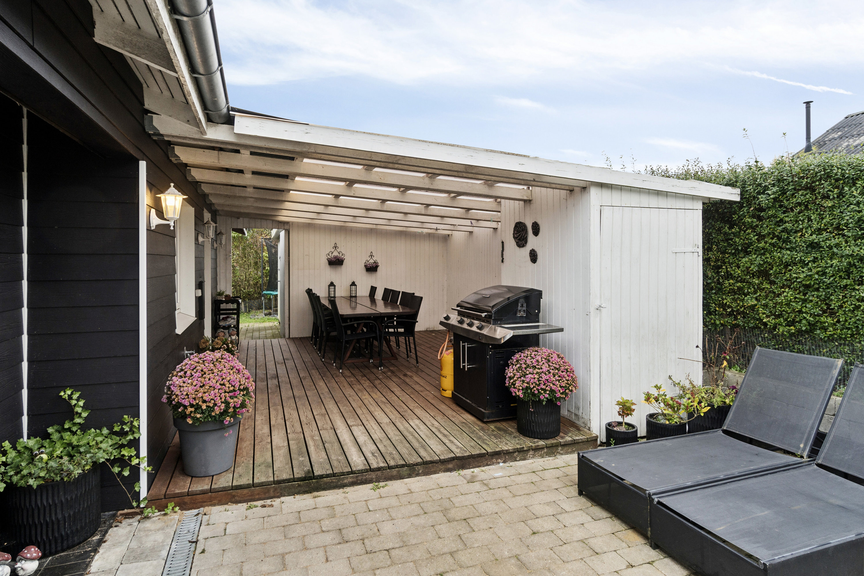 Miniaturebillede 1: overdækket terrasse. Billede af Egevej 10, Undløse, 4340 Tølløse