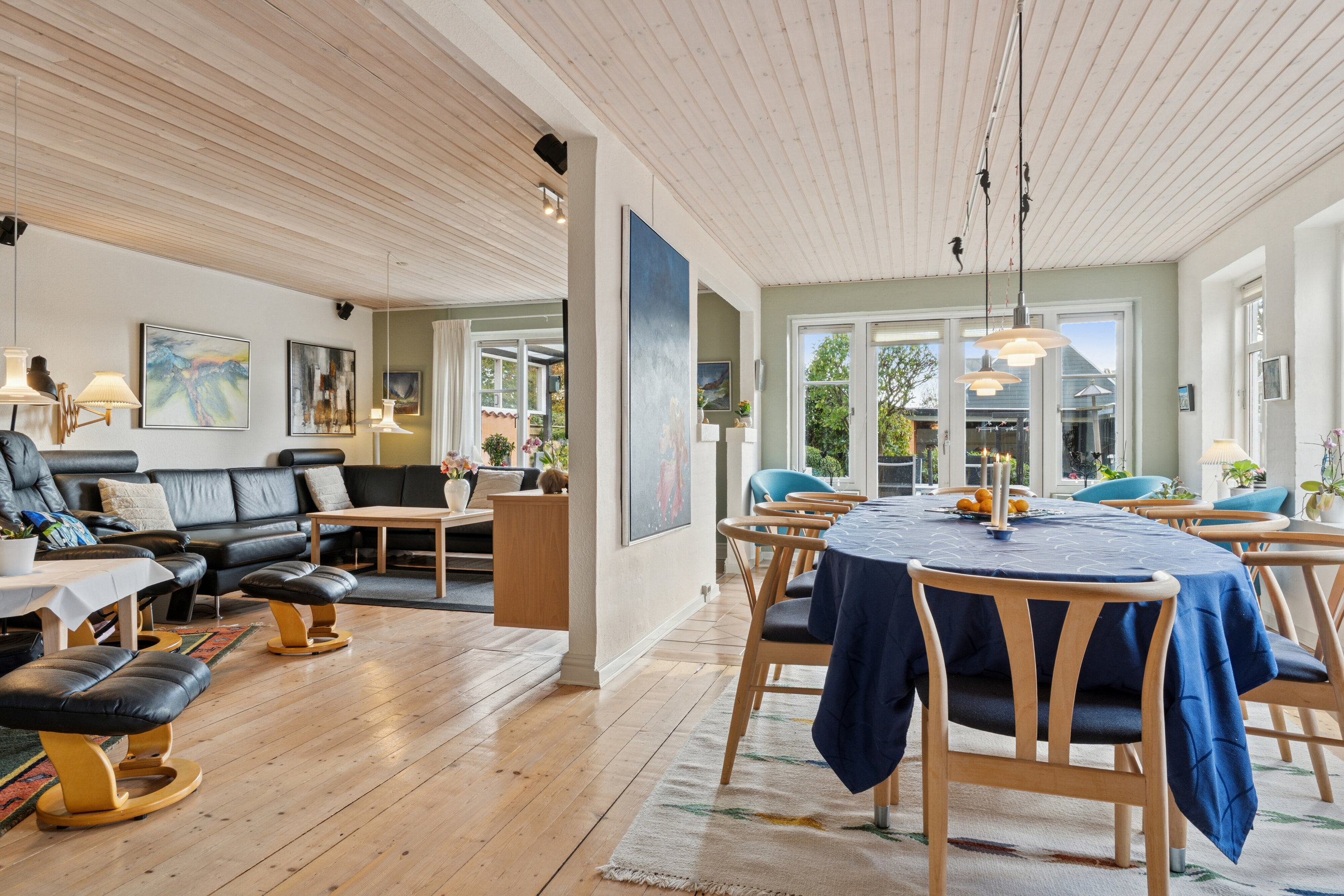 Fremhævet spisestue billede i fuldskærmstilstand. Billede af Fredensgade 12, 9870 Sindal