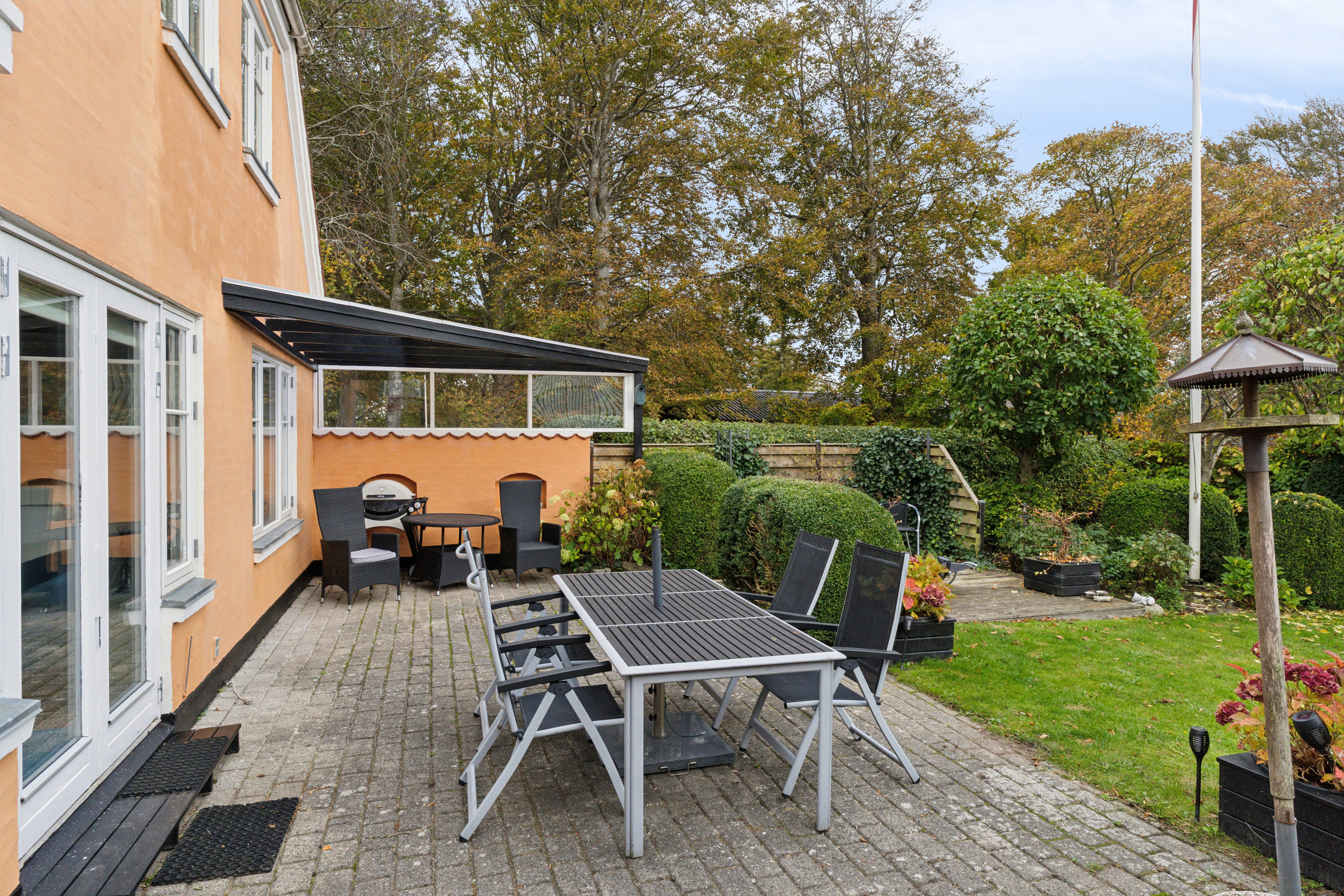 Fremhævet terrasse billede i fuldskærmstilstand. Billede af Fredensgade 12, 9870 Sindal