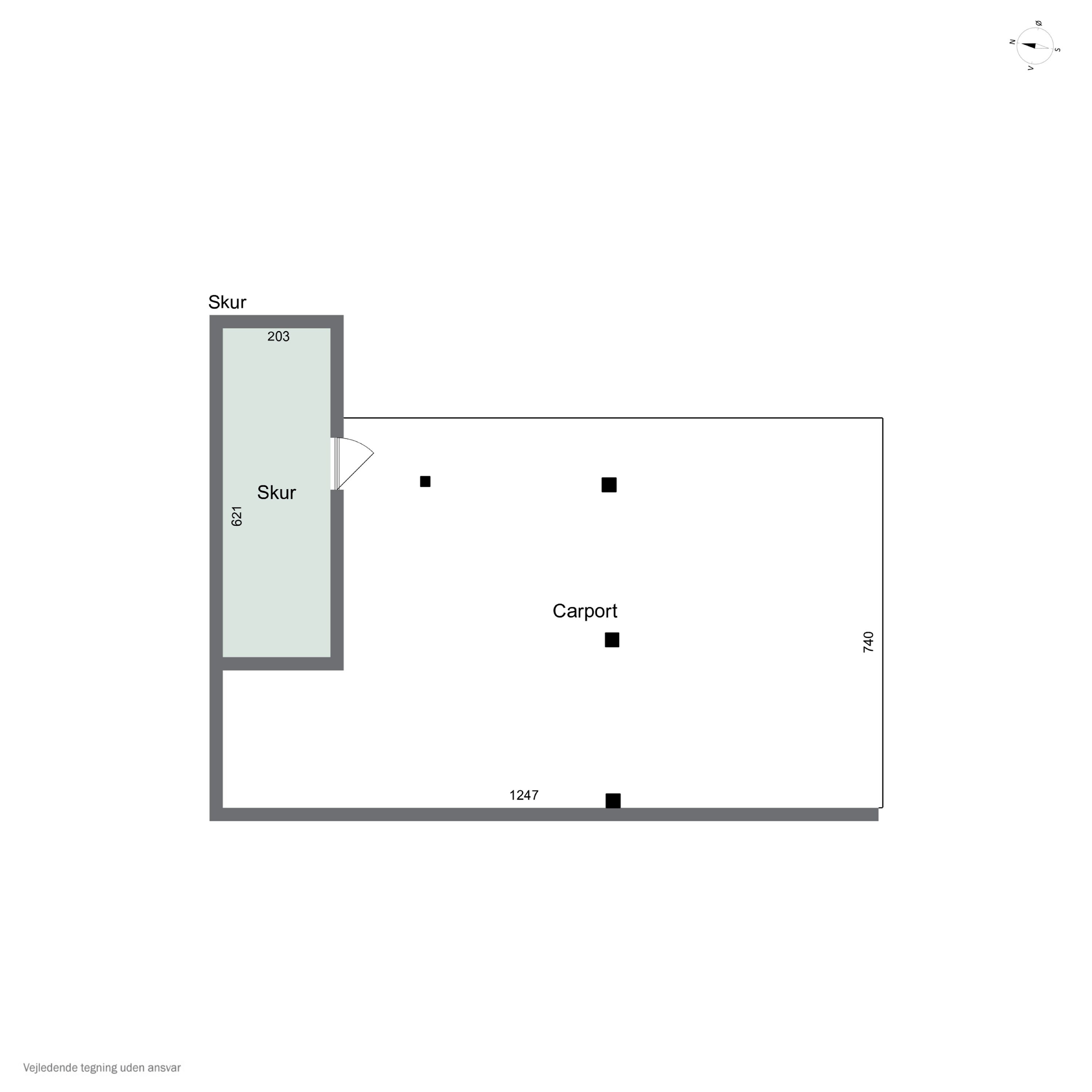 Plantegninger billede af Fredensgade 12, 9870 Sindal