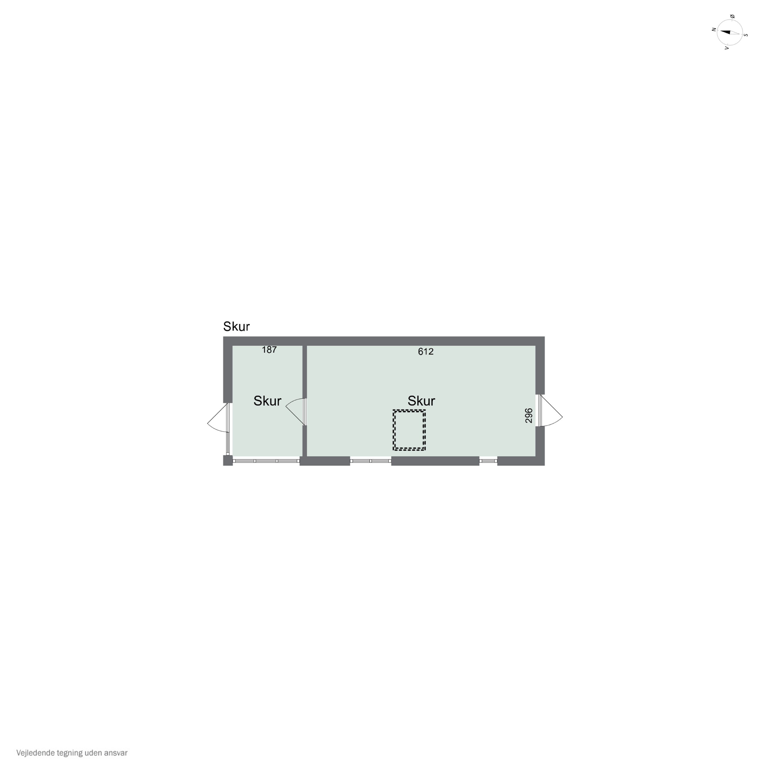 Plantegninger billede af Fredensgade 12, 9870 Sindal