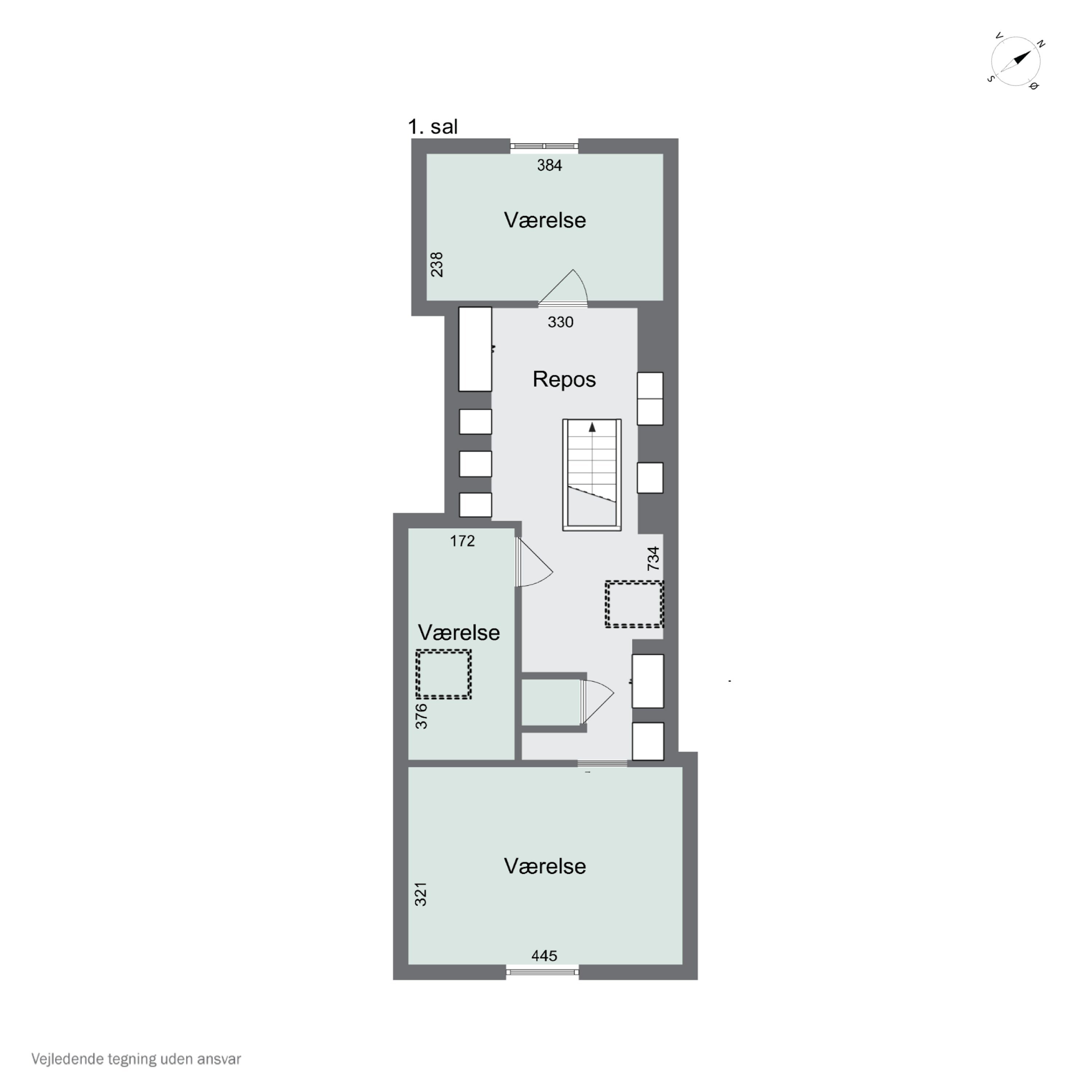 Plantegninger billede af Nordre Smålyngsvej 2, 3720 Aakirkeby