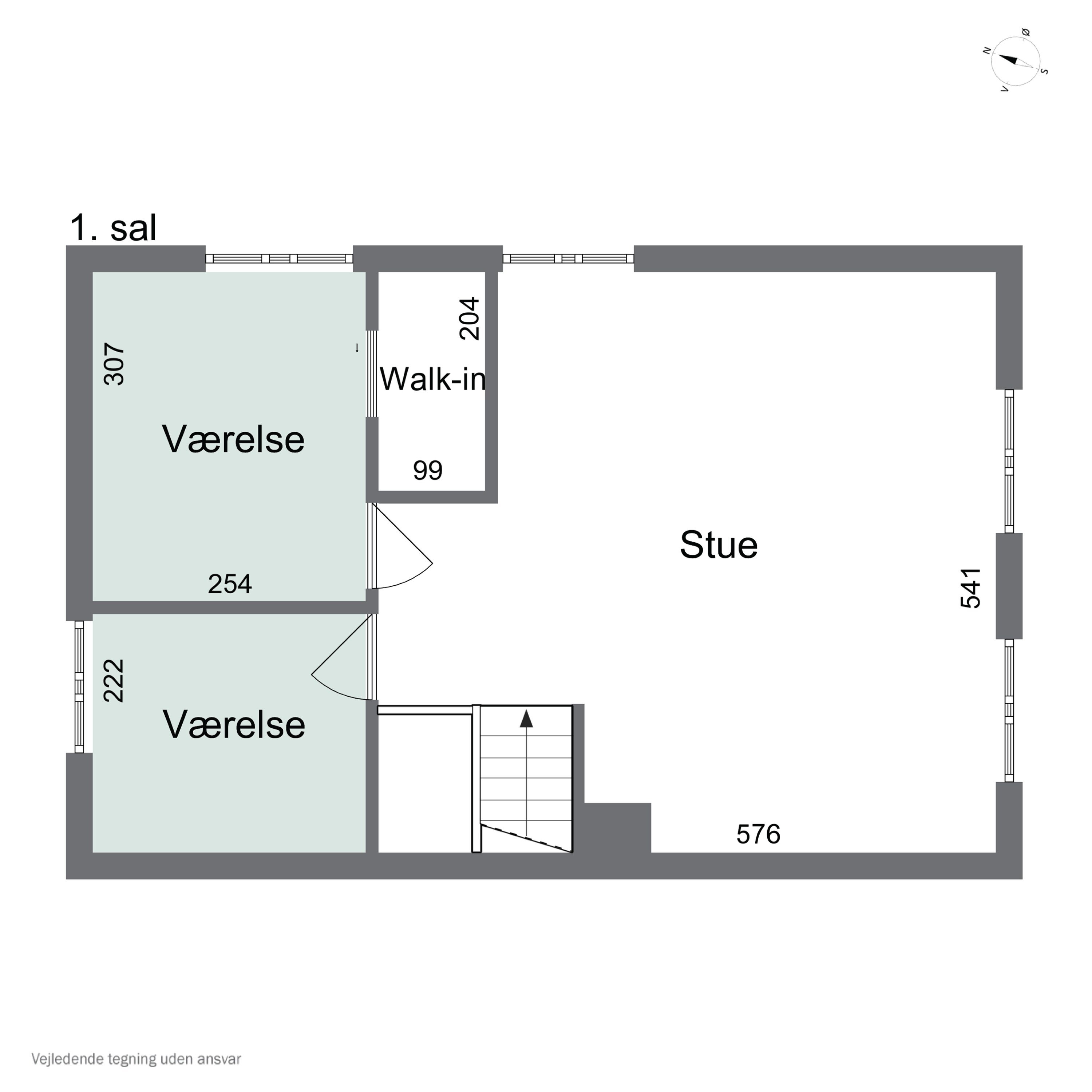 Plantegninger billede af Morbærstien 5, Rønne, 3700 Rønne