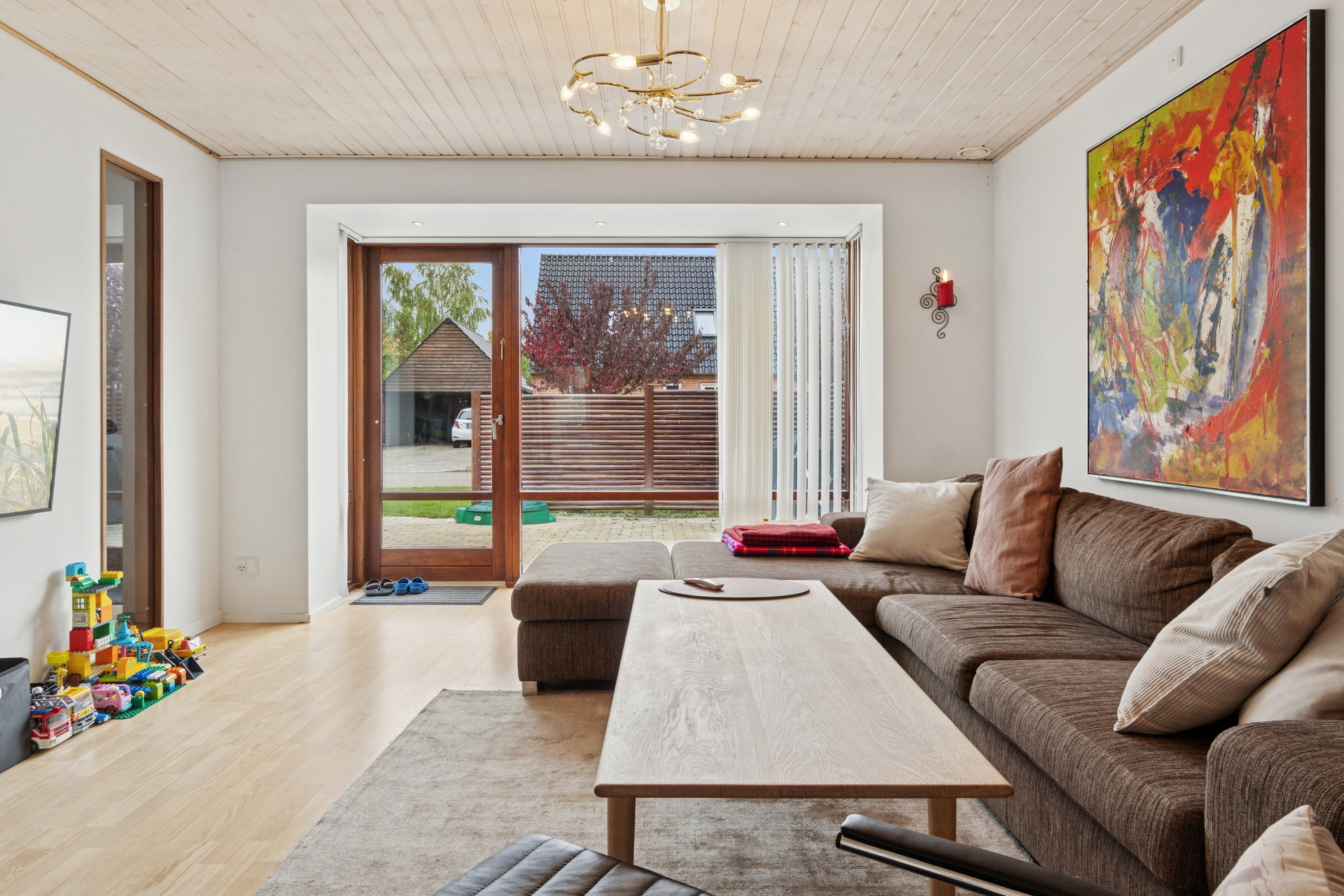 Fremhævet stue billede i fuldskærmstilstand. Billede af Stensbjerg 18, 2600 Glostrup