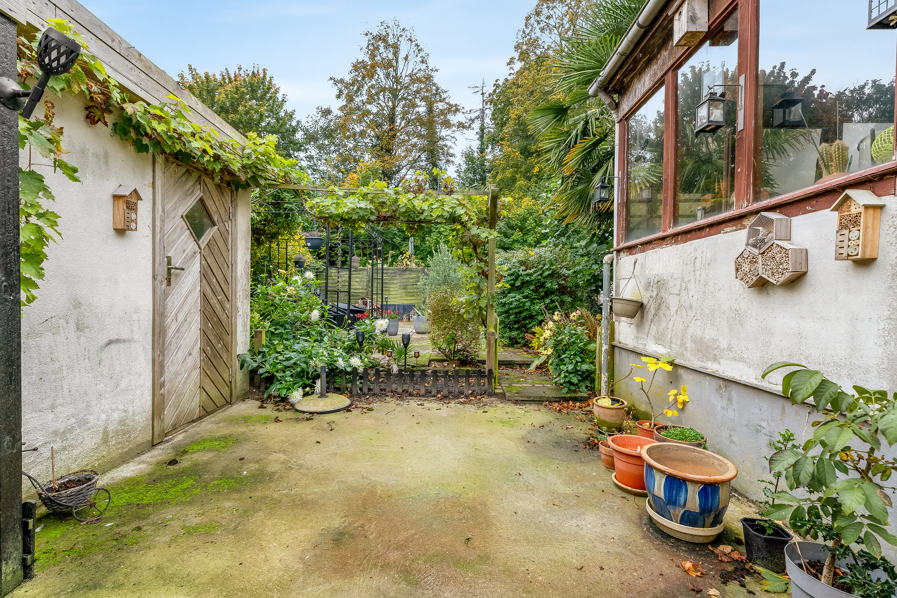 Fremhævet terrasse billede i fuldskærmstilstand. Billede af Stationsvej 19, 4941 Bandholm