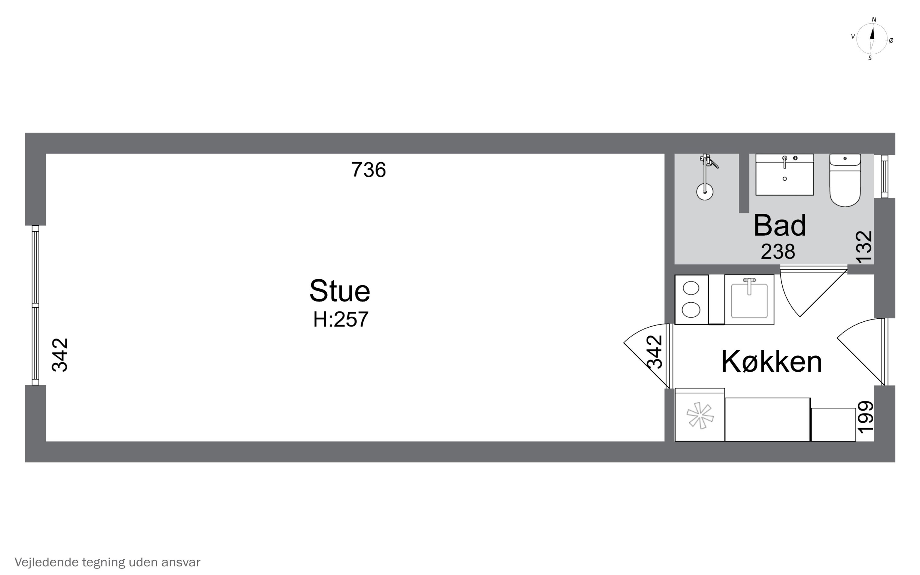 Plantegninger billede af Hverringevej 1, 1. 17., 5230 Odense M