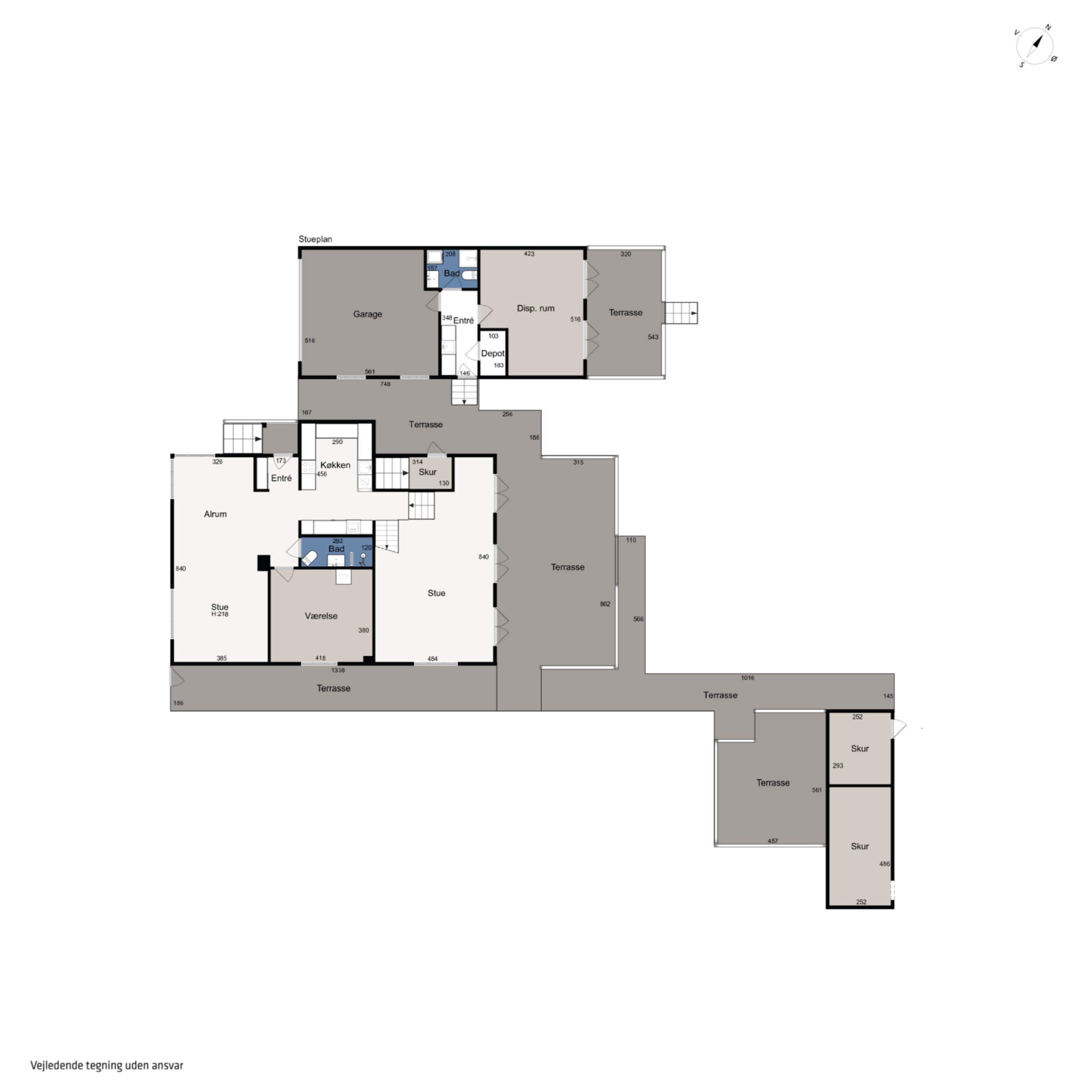 Plantegninger billede af Holmegårdsvej 41, 8270 Højbjerg