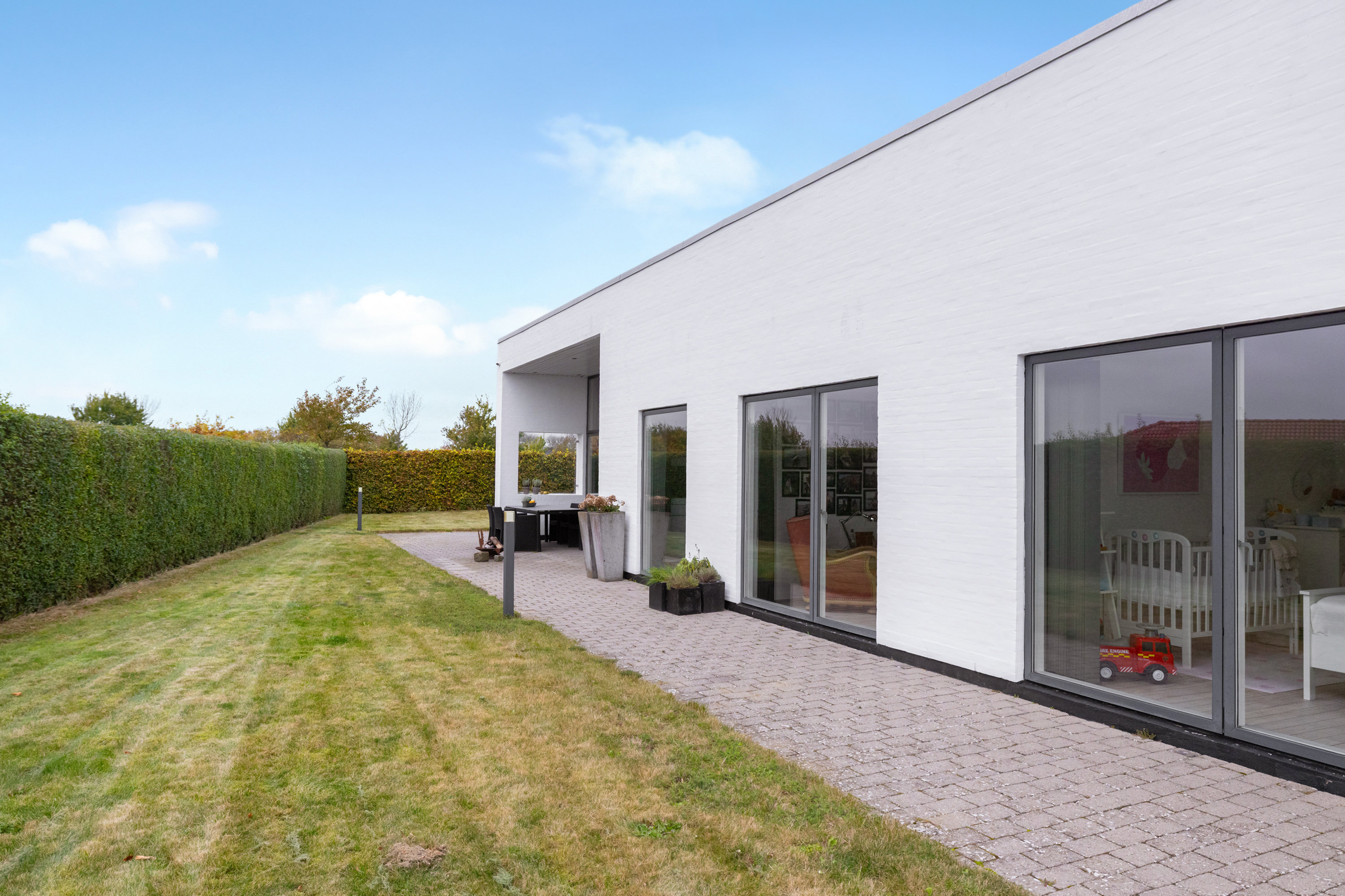 Fremhævet  billede i fuldskærmstilstand. Billede af Østervænget 32, 8381 Tilst