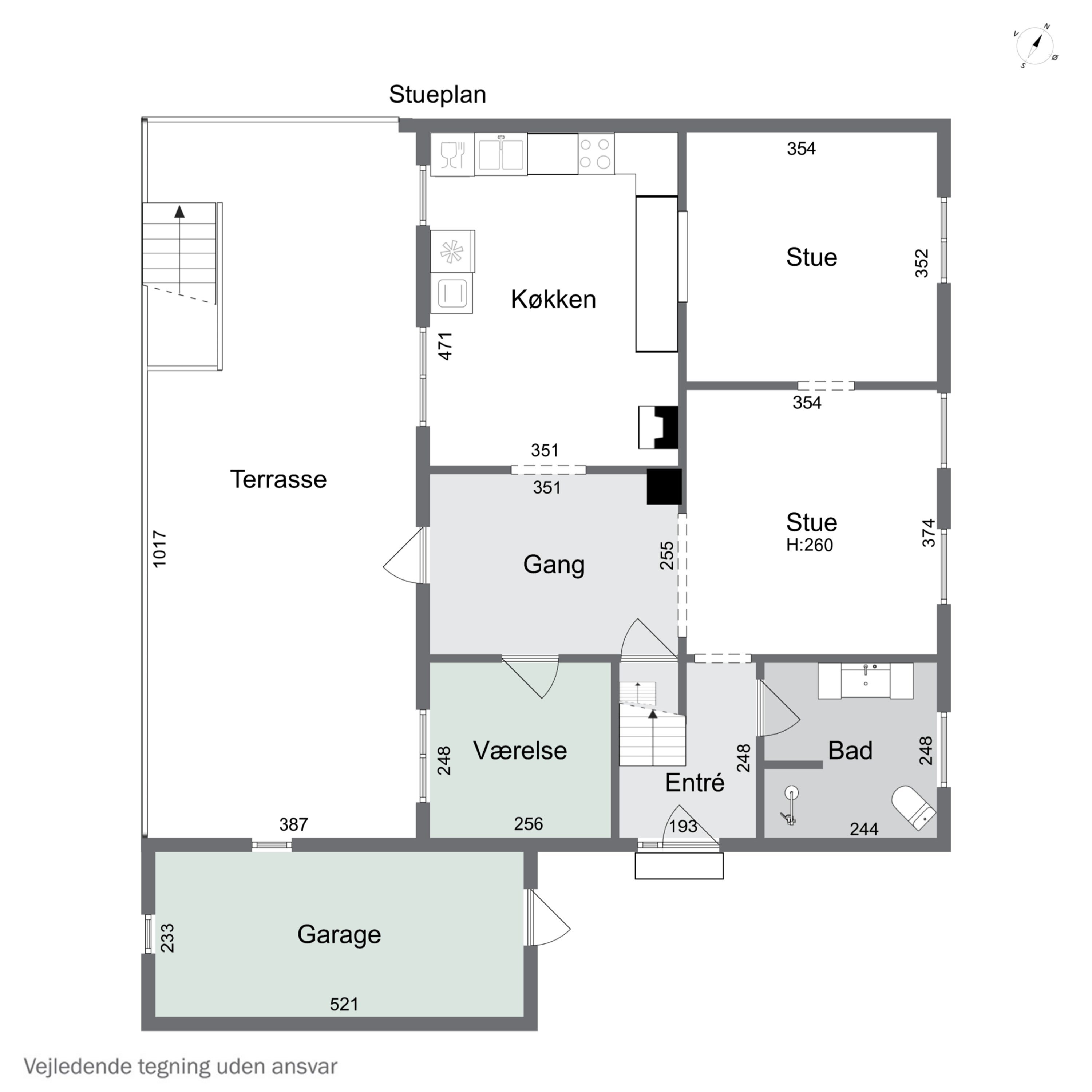 Plantegninger billede af Højrupvej 31, Højrup, 5750 Ringe