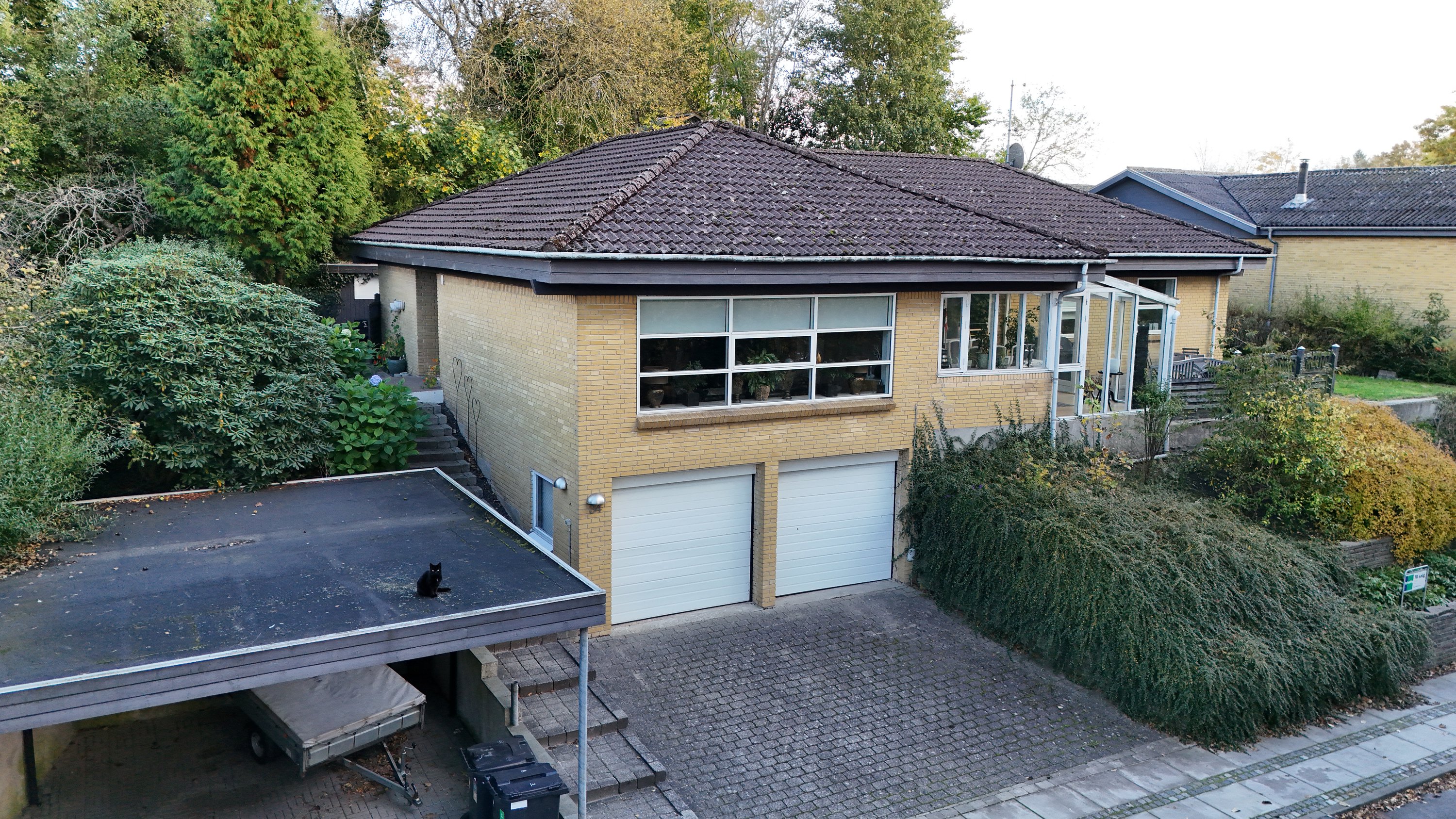 Miniaturebillede 1: luftfoto. Billede af Vinkelvej 34, 9500 Hobro