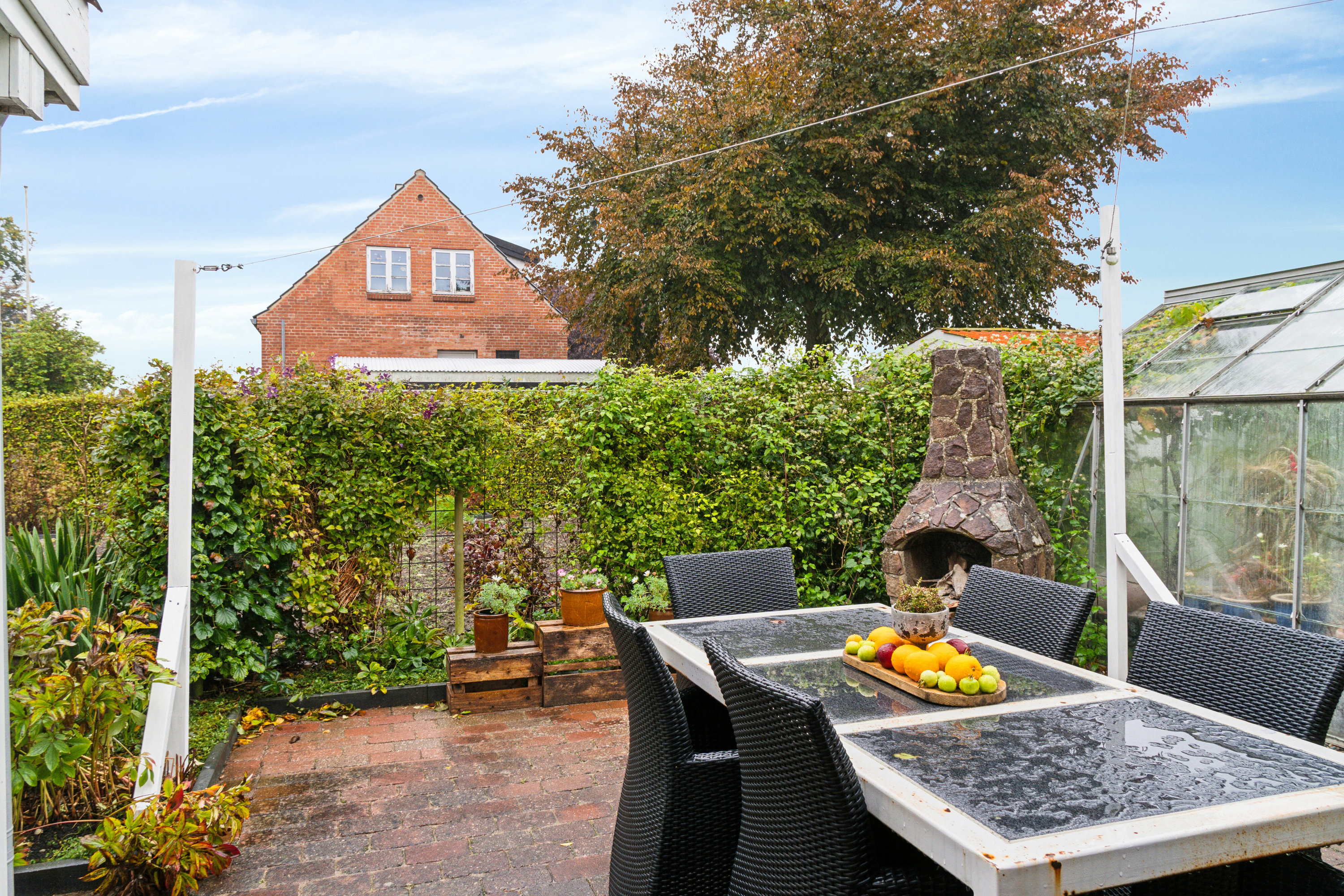 Fremhævet terrasse billede i fuldskærmstilstand. Billede af Egernvej 11, Hyllinge, 4700 Næstved