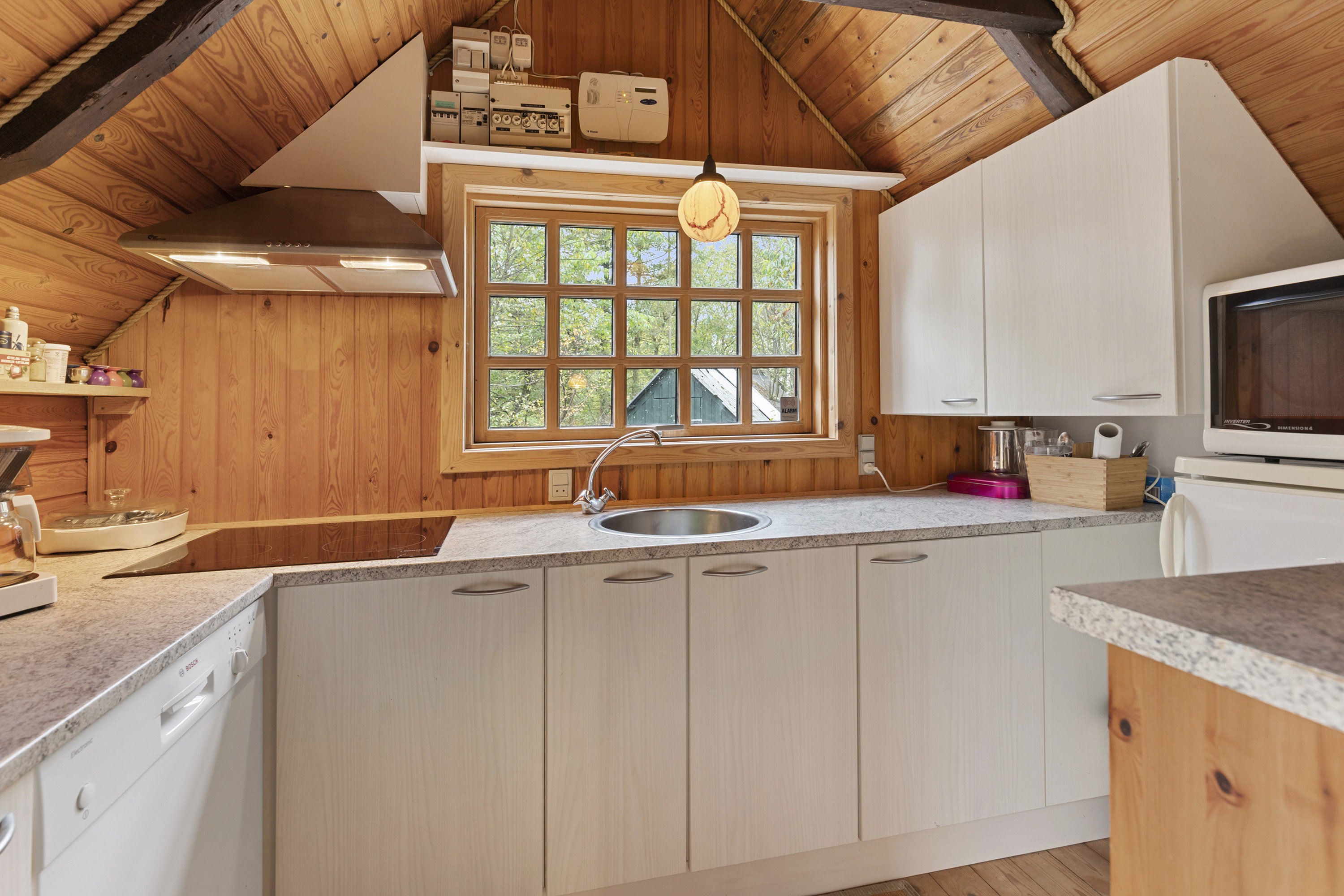 Fremhævet køkken sommerhus billede i fuldskærmstilstand. Billede af Gatten Møllevej 83, Gatten, 9640 Farsø