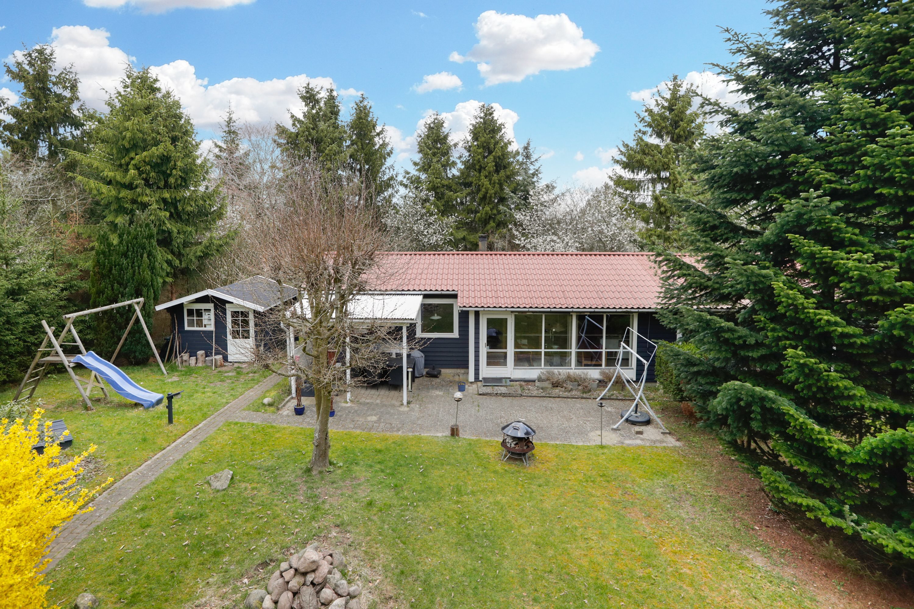 Fremhævet ejendommen billede i fuldskærmstilstand. Billede af Toplærkevej 13, Dybendal, 4190 Munke Bjergby