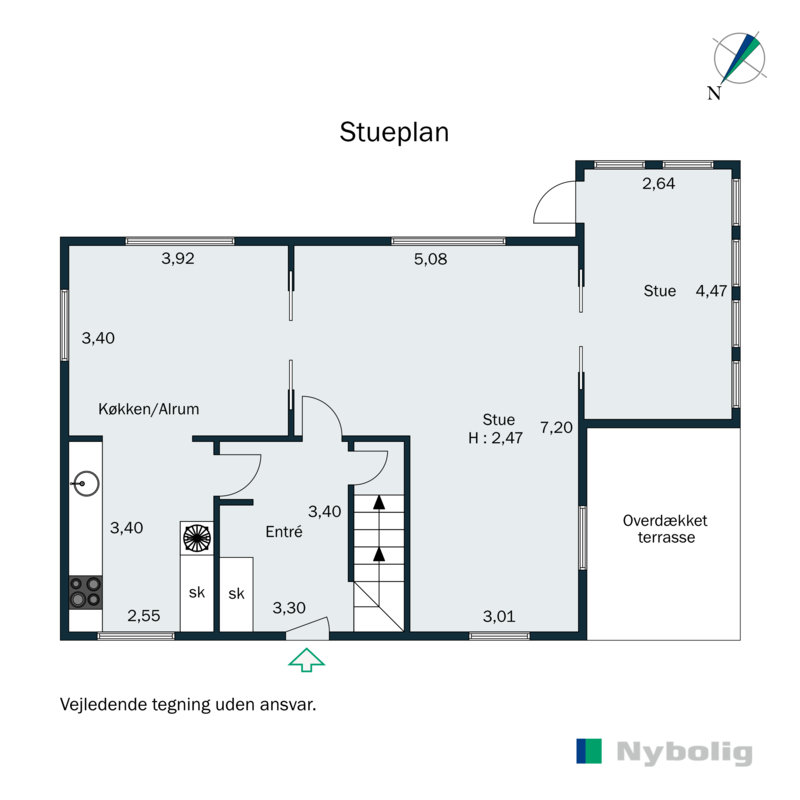 Plantegninger billede af Gersdorffsgade 17, 8300 Odder