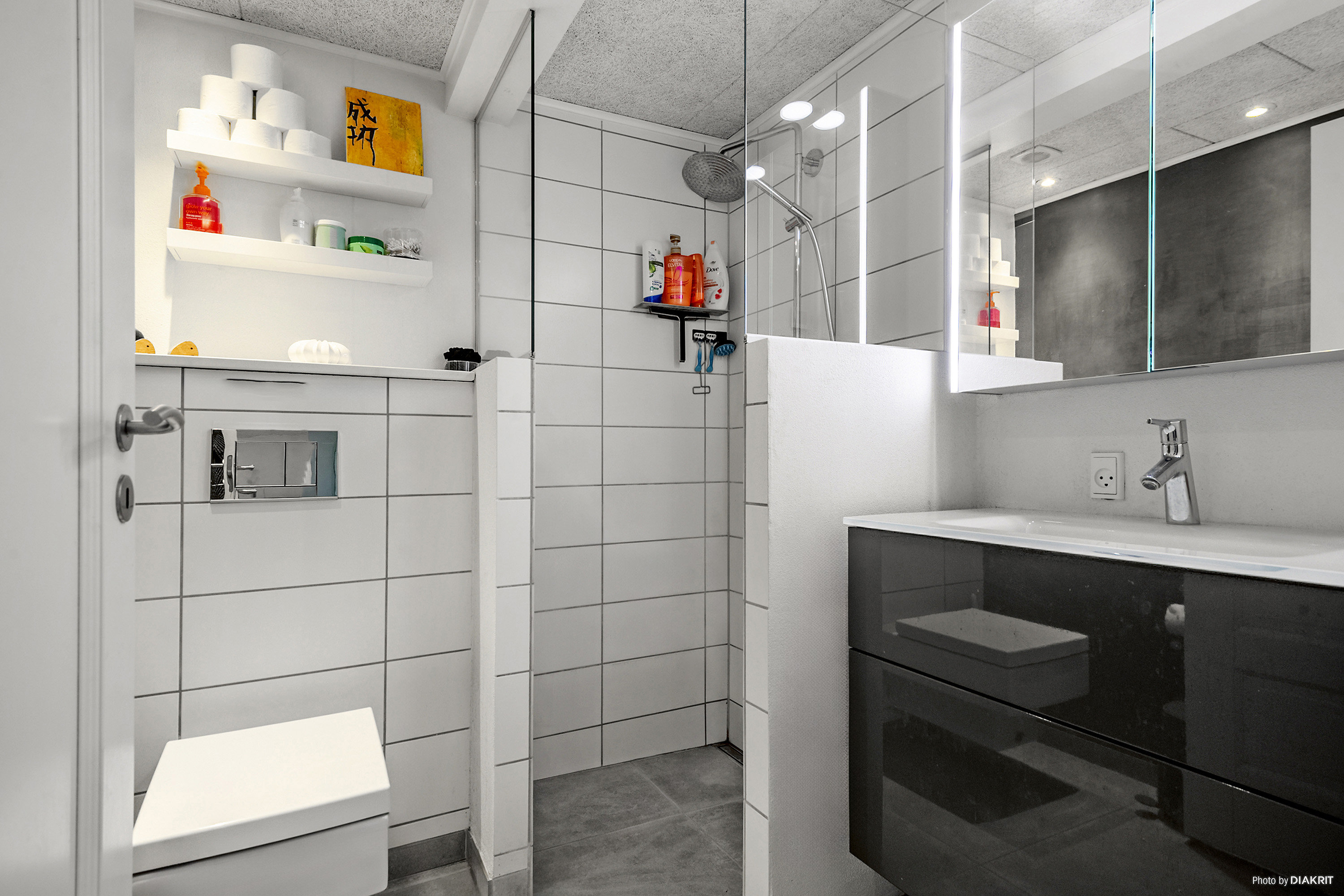 Fremhævet badeværelse billede i fuldskærmstilstand. Billede af Rosensgade 82, st.., 8300 Odder